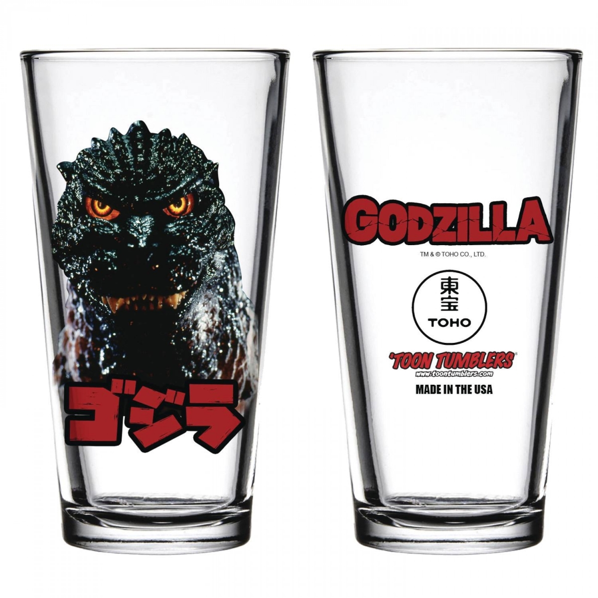Picture of Godzilla 872551 Close Up Pint Glass