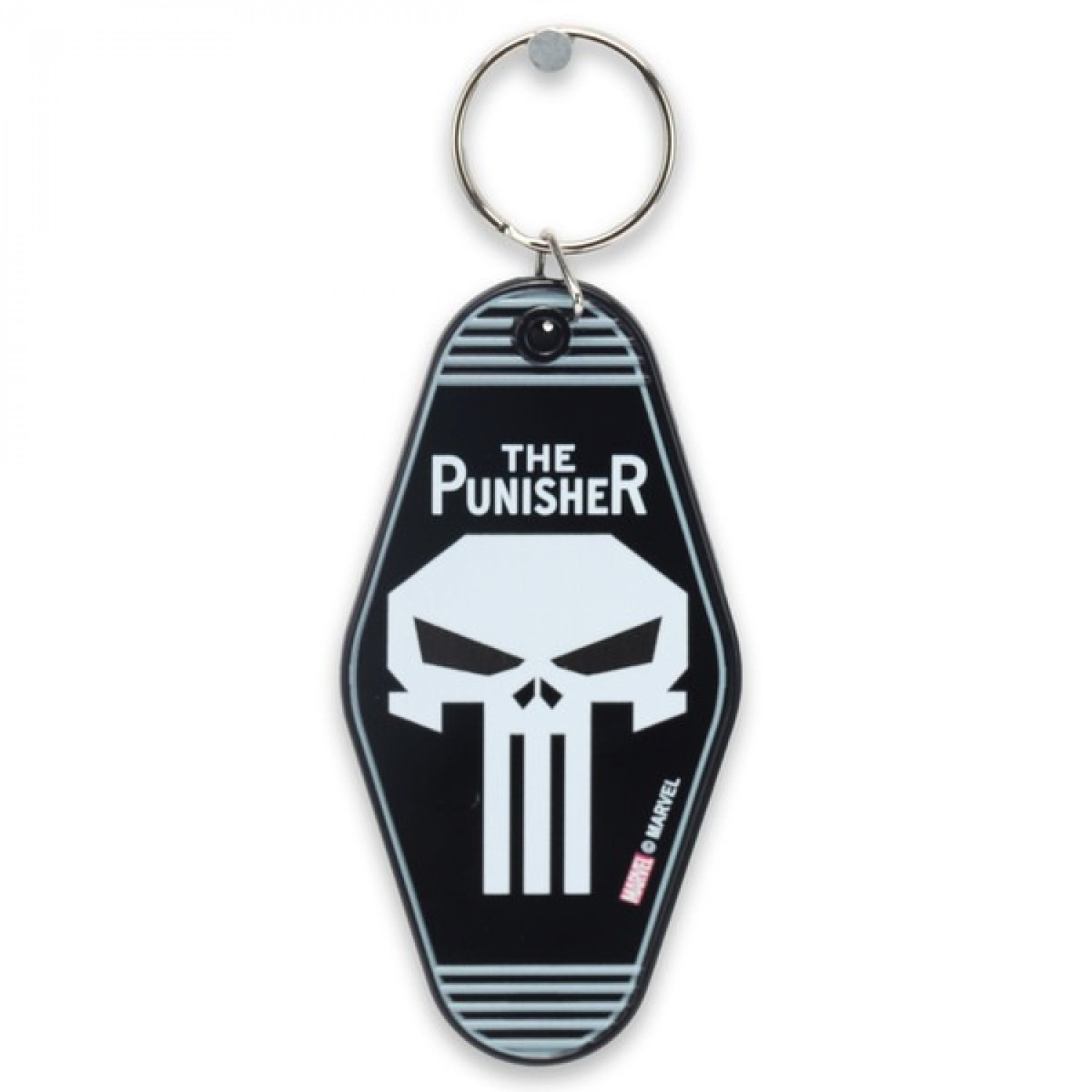 884973 Skull Logo Diamond Keychain