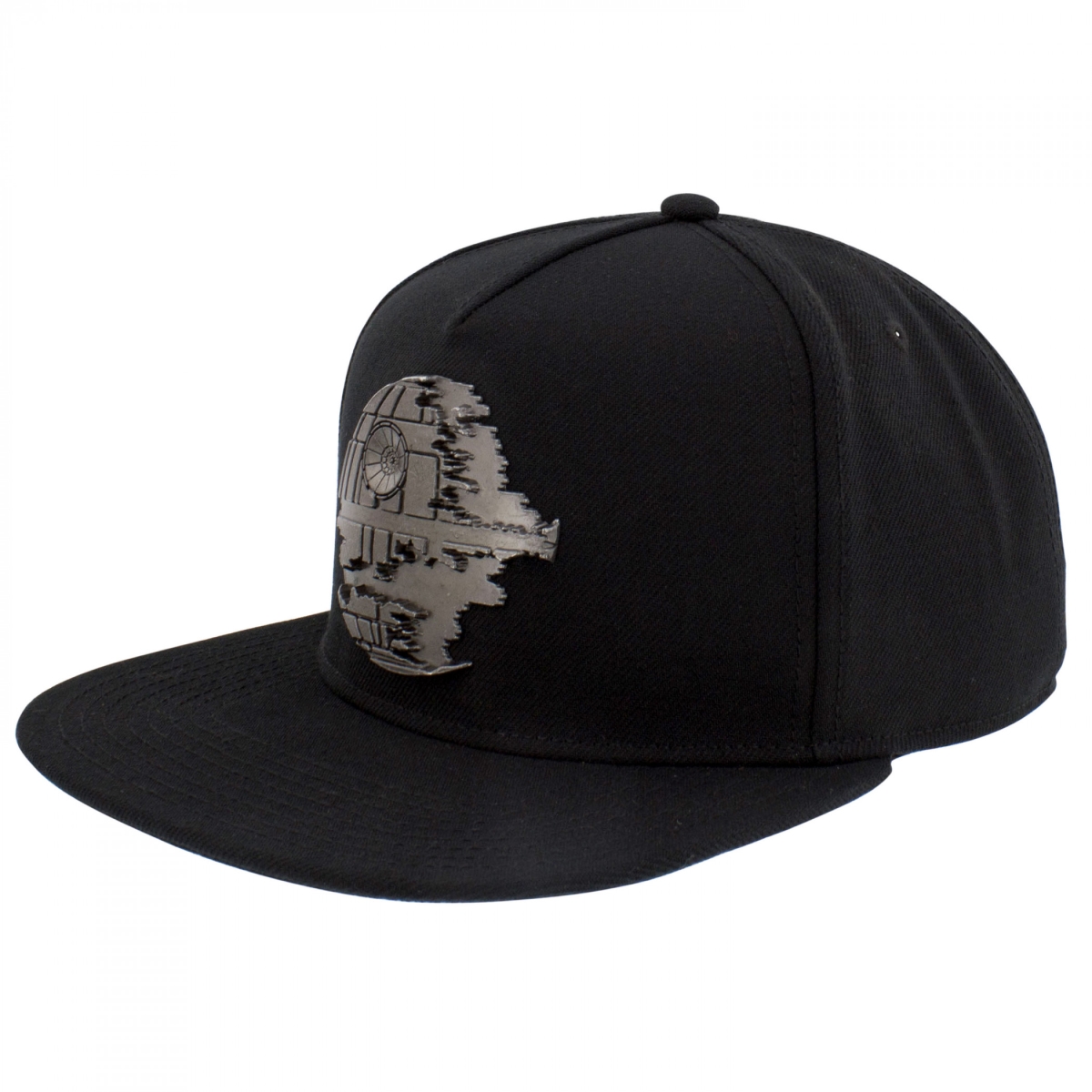 Destroyed Death Star Flatbill Snapback Hat