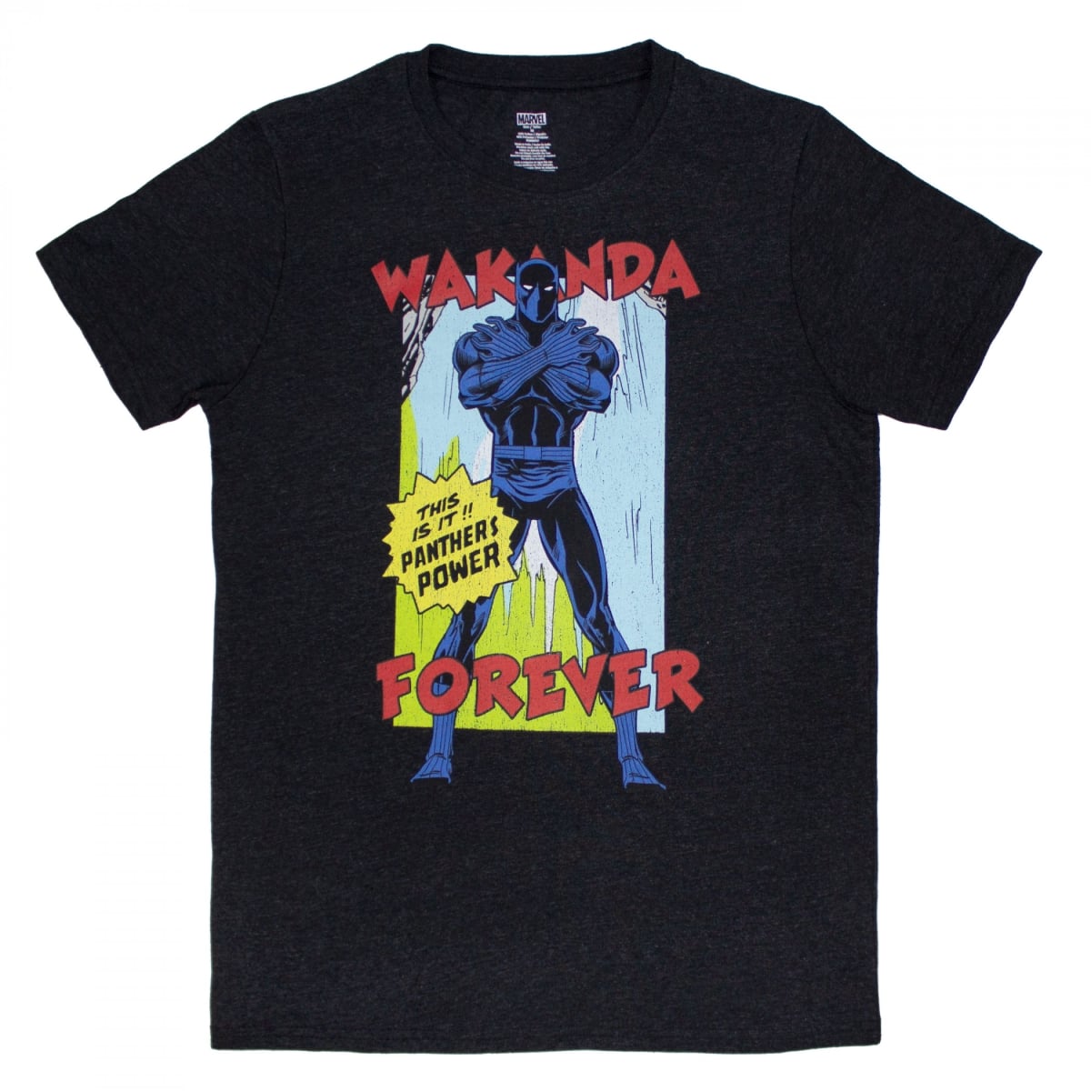 885400-small Vintage Wakanda Forever T-Shirt - Small