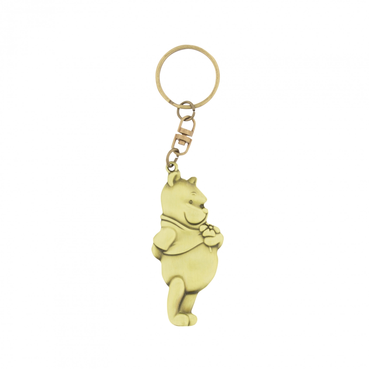 884966 Golden Pewter Keychain
