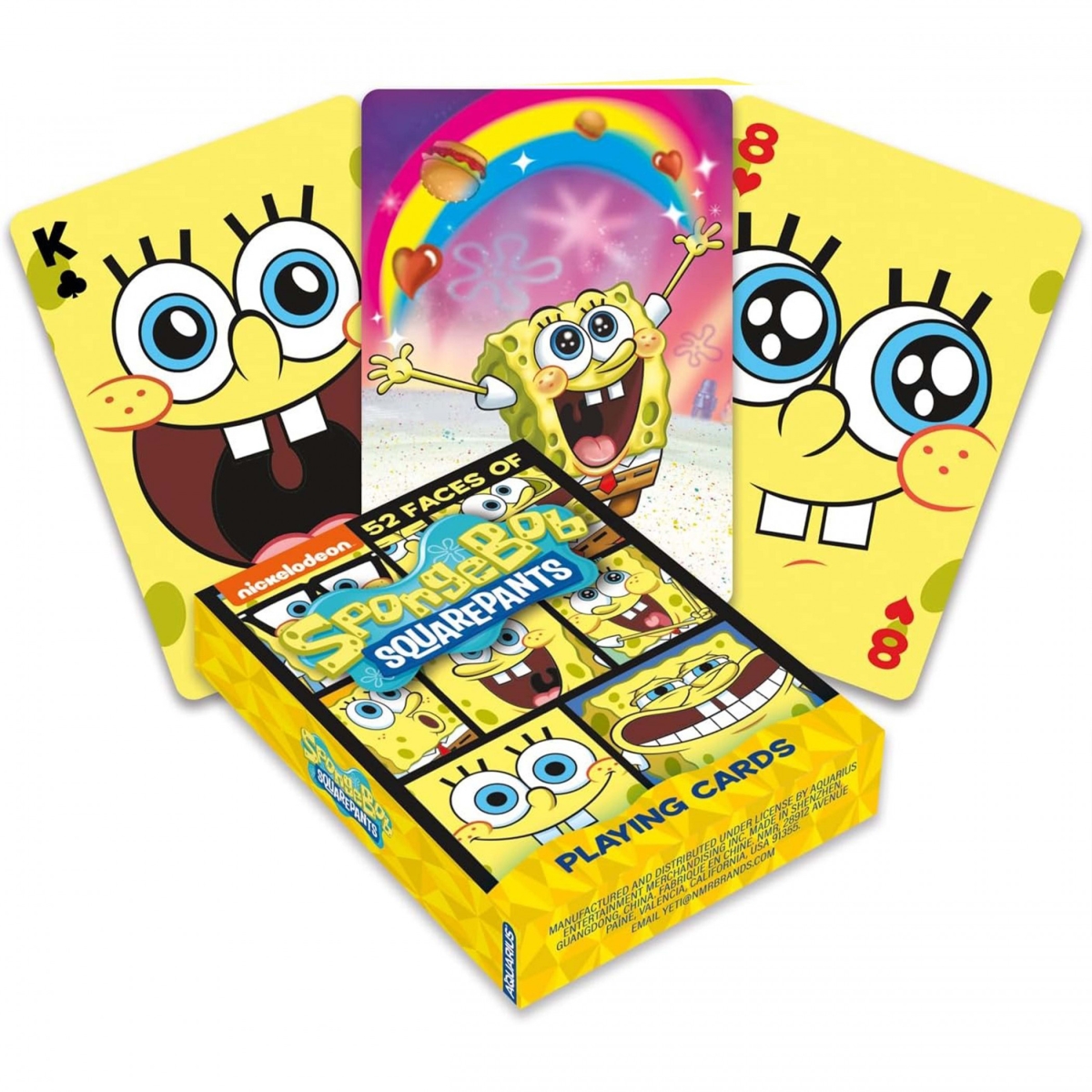 Spongebob 881077 SquarePants Expressions Deck of Playing Cards