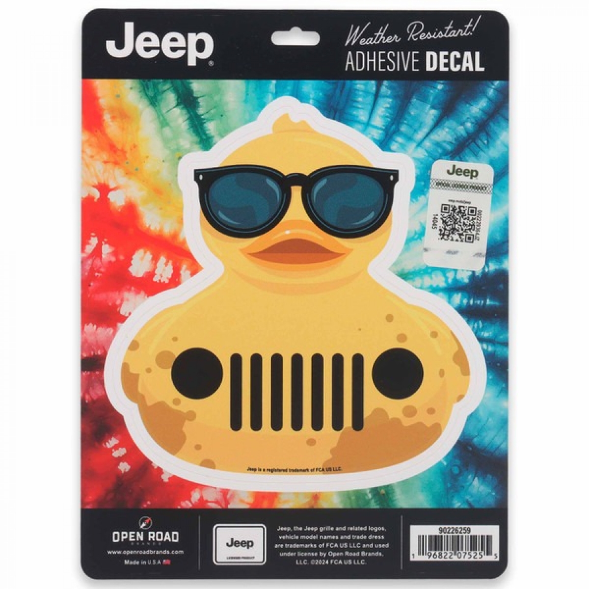 885998 Grille Rubber Duck Decal