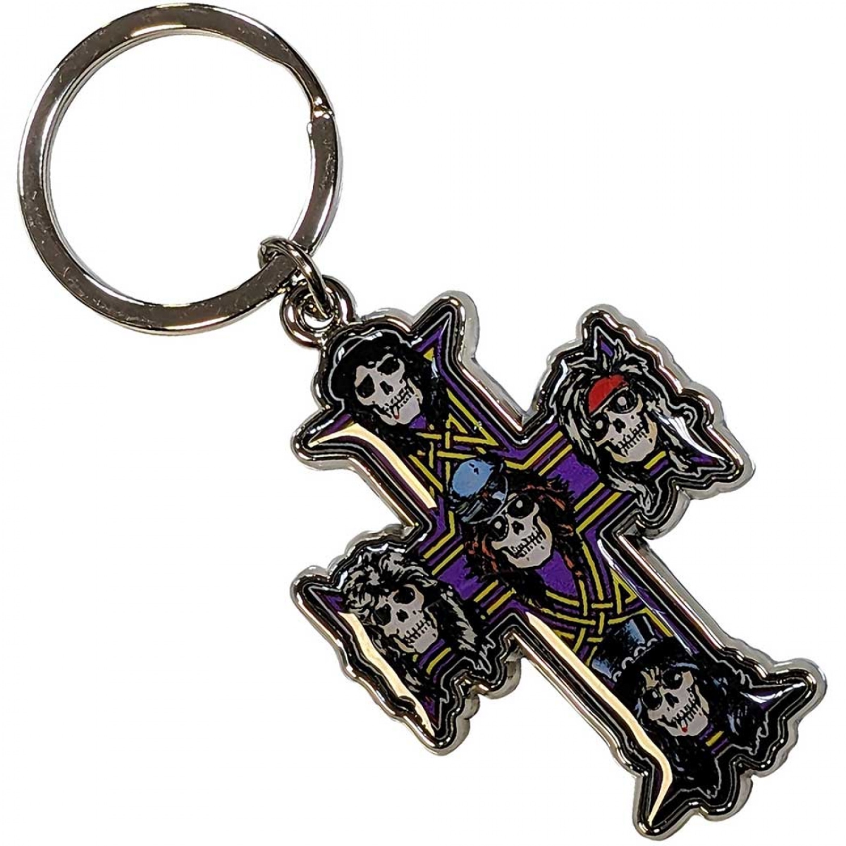 884930 Appetite Cross Keychain