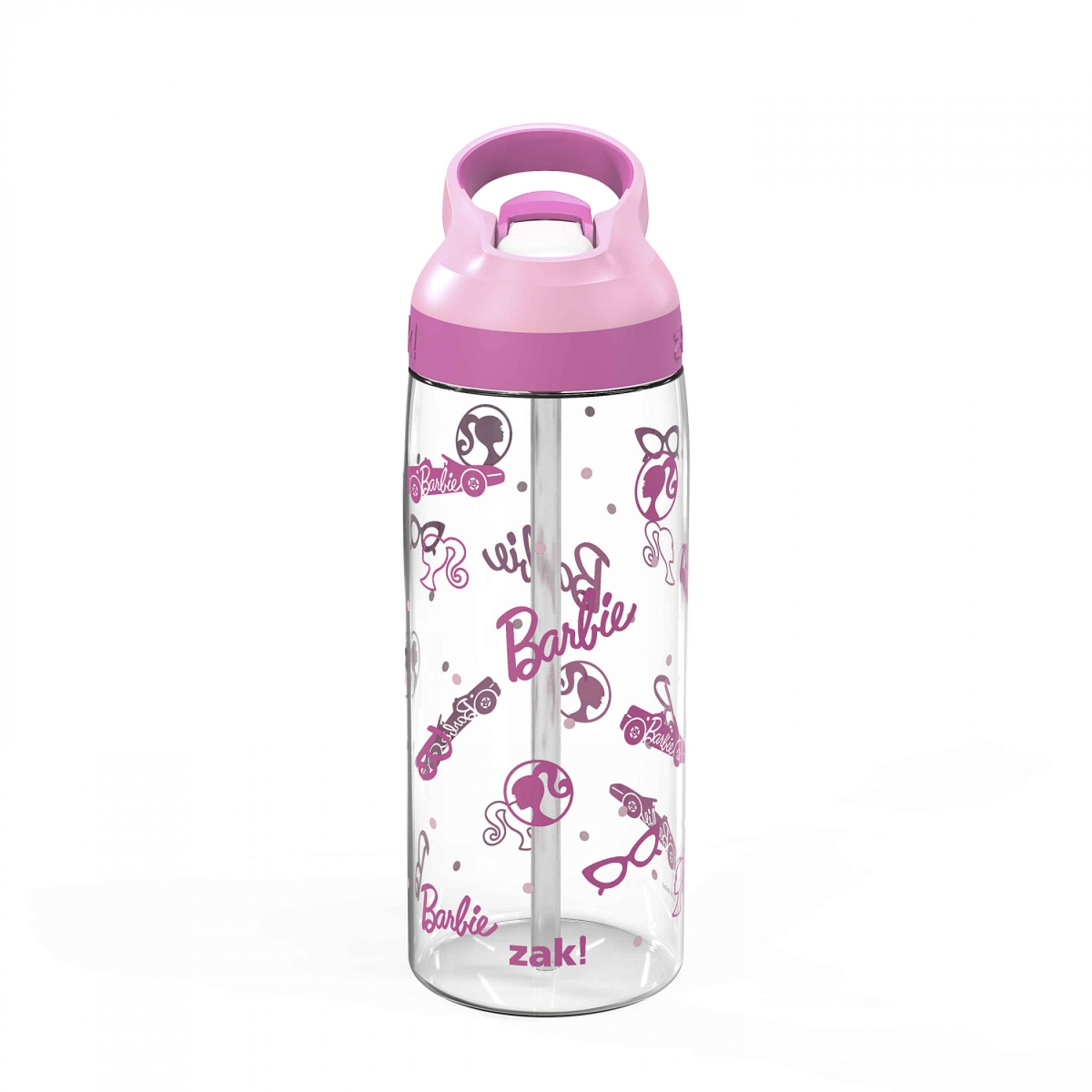 Picture of Barbie 874976 Icons 25 oz Reusable Plastic Water Bottle