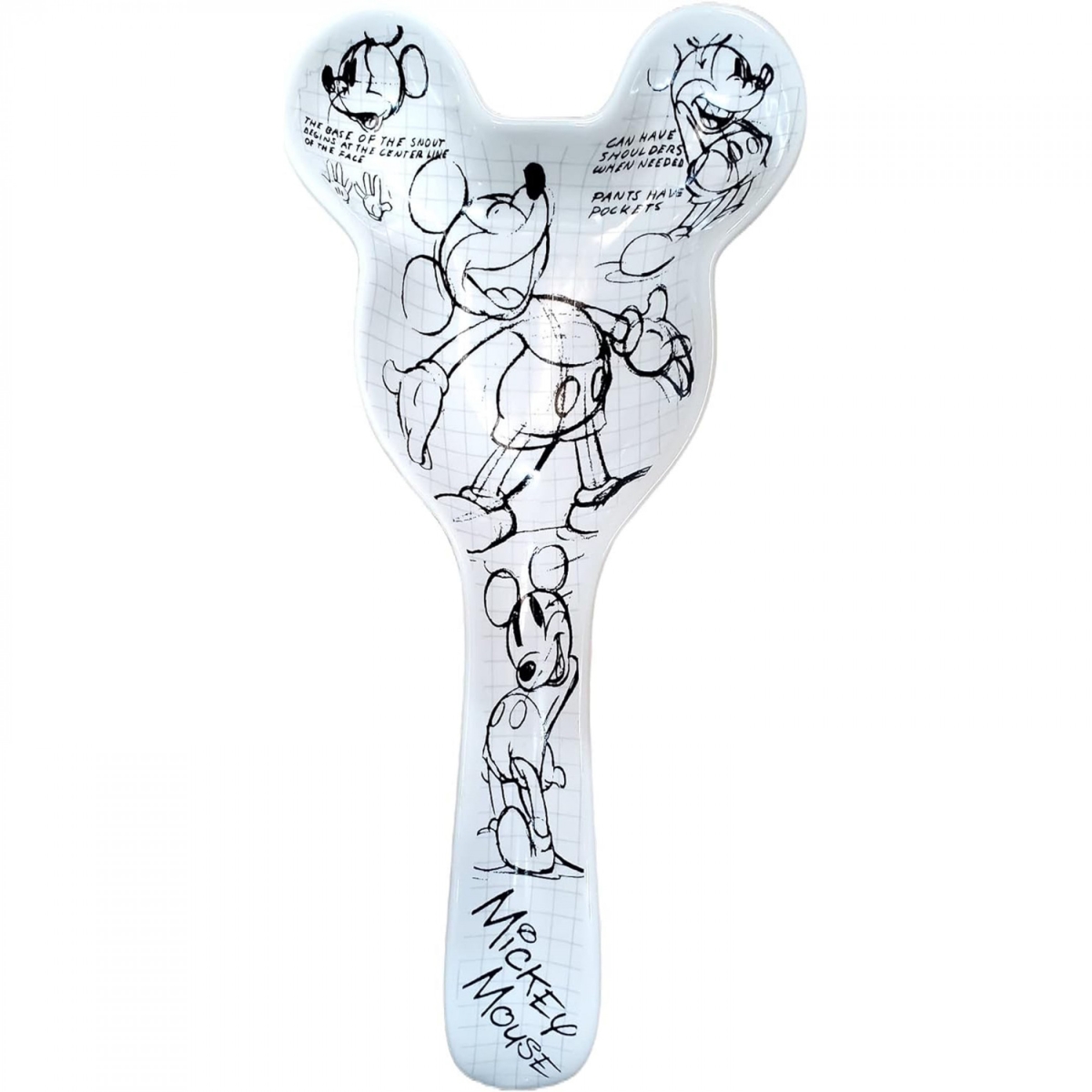 Picture of Mickey Mouse 887585 Sketches Flat Spoon Rest with Ears
