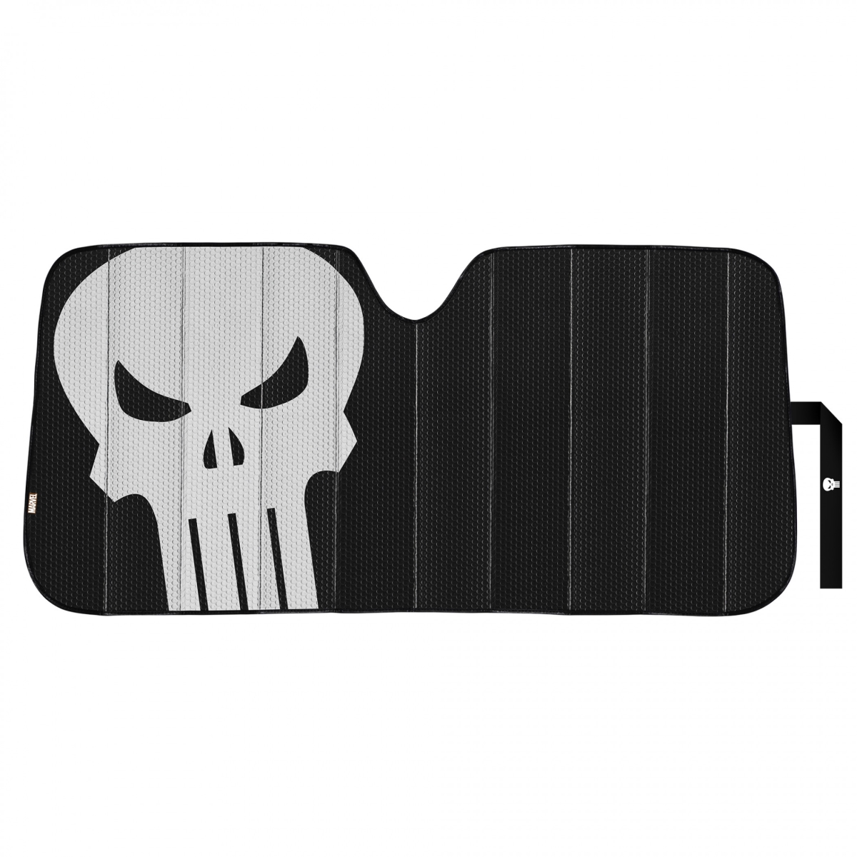 887467 Logo Matte Accordion Sunshade