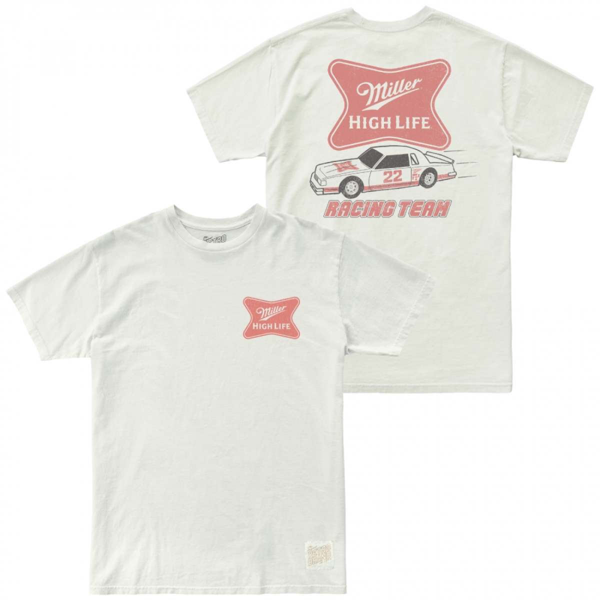 889719-medium  Racing Team Front & Back Print T-Shirt, Beige - Medium