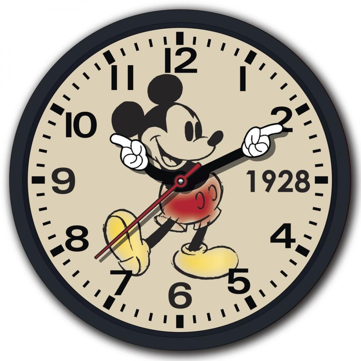 884758 10 in.  Retro Watch Hands Wall Clock