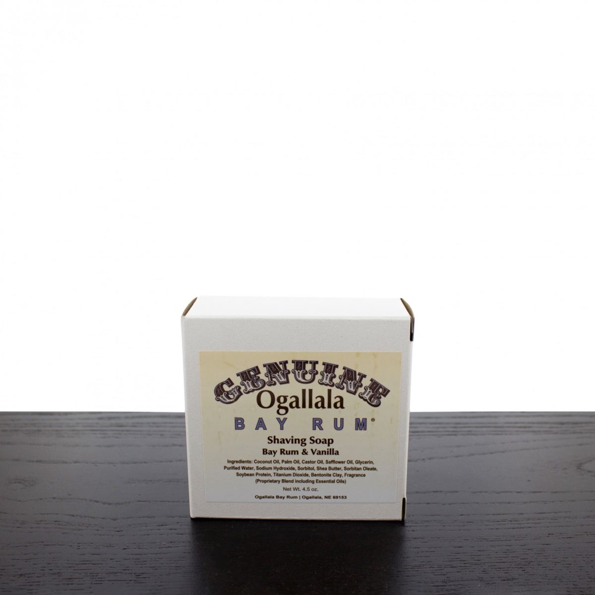 SS-OGA-014  & Vanilla Shaving Soap