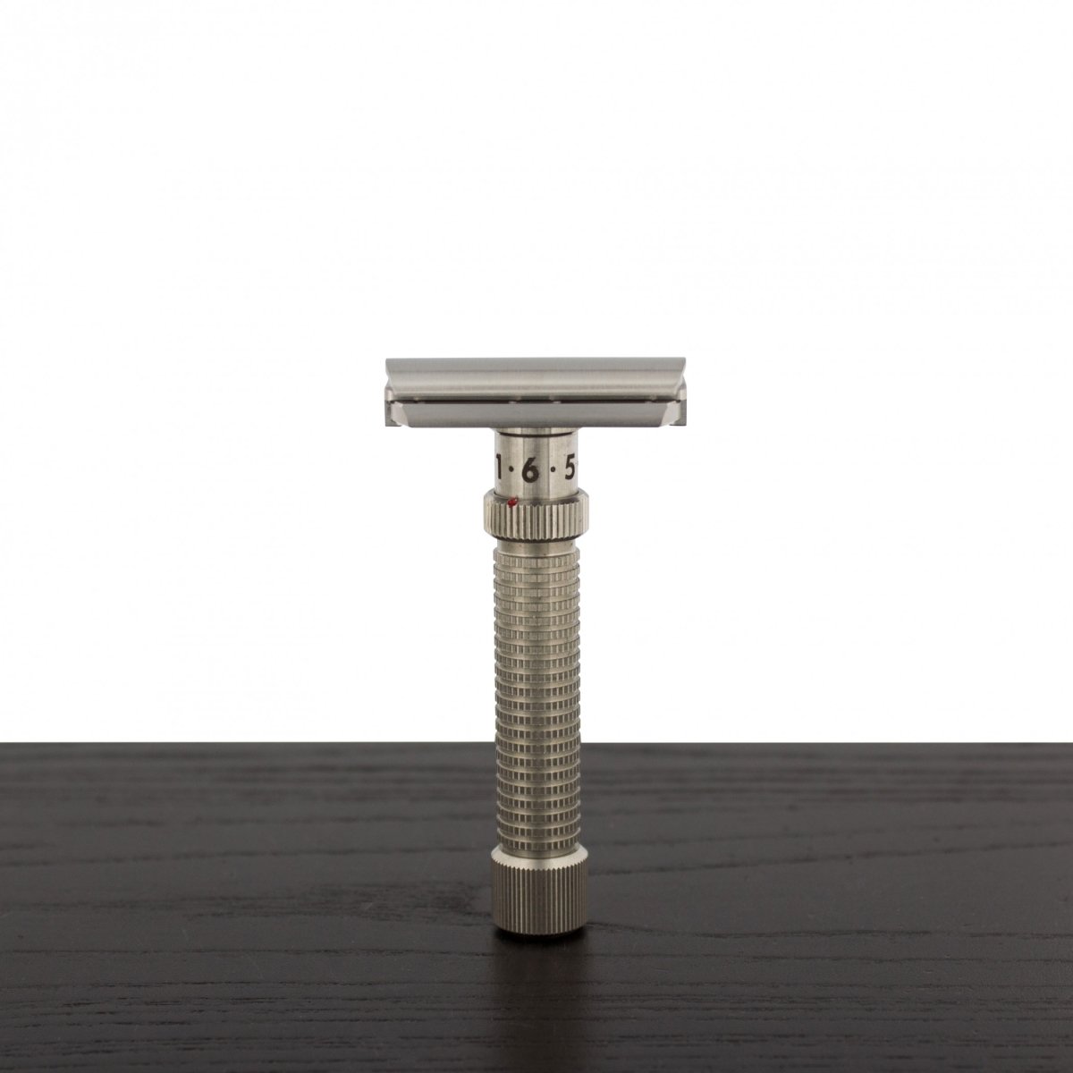 Picture of Rex Supply RZ-RSC-001 Rex Supply Ambassador Adjustable Stainless Steel DE Safety Razor