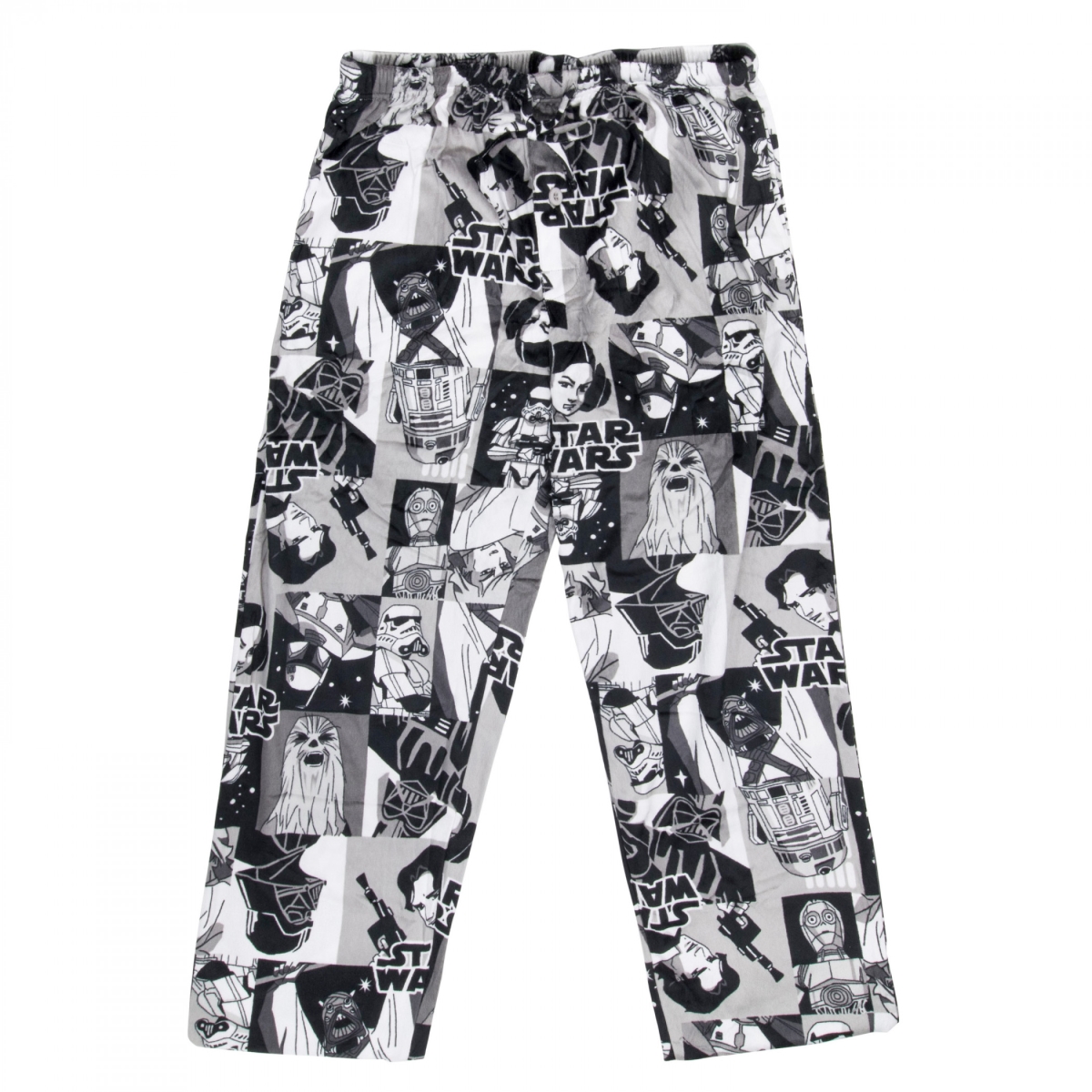 880124-small-28-  Black & White Comic Panels Sleep Pants - Multi Color - Small - 28-30