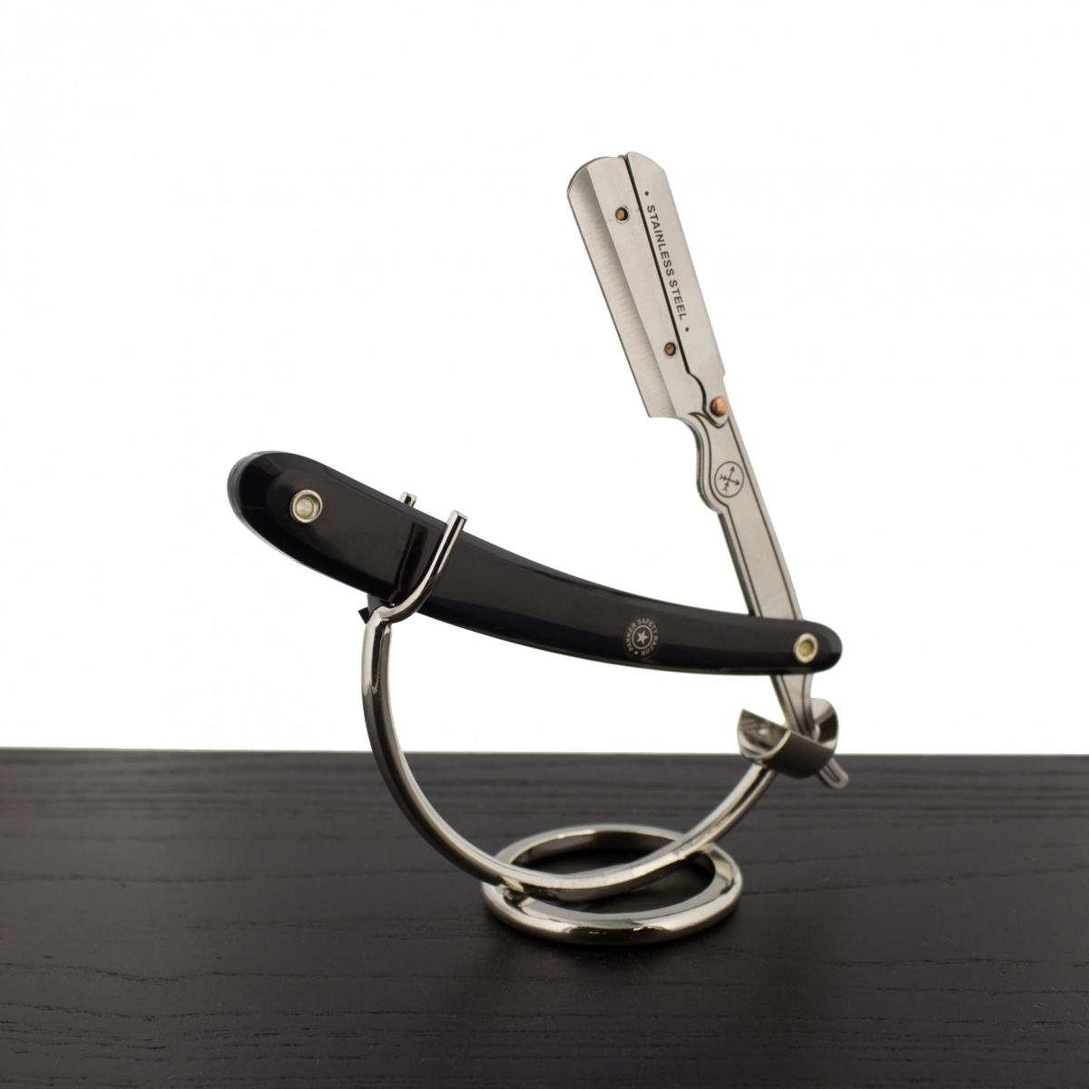 Picture of Parker 878934 Parker SRB Barber Straight Razor - Black