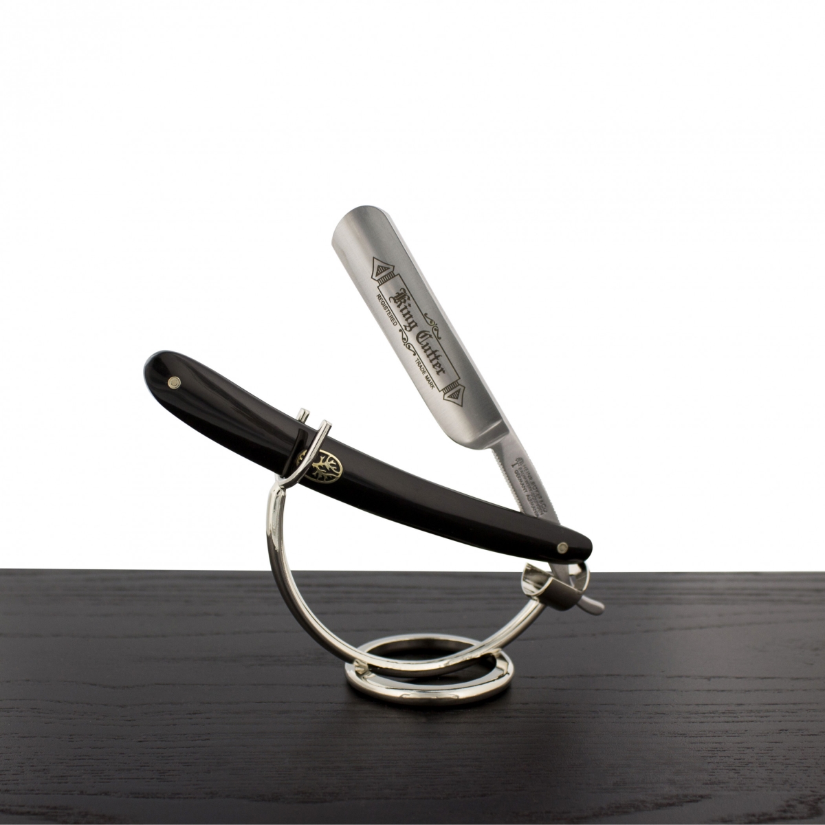 Picture of Boker SR-BOK-140524-NH 0.62 in. Boker King Cutter Straight Razor - Black - Not Honed
