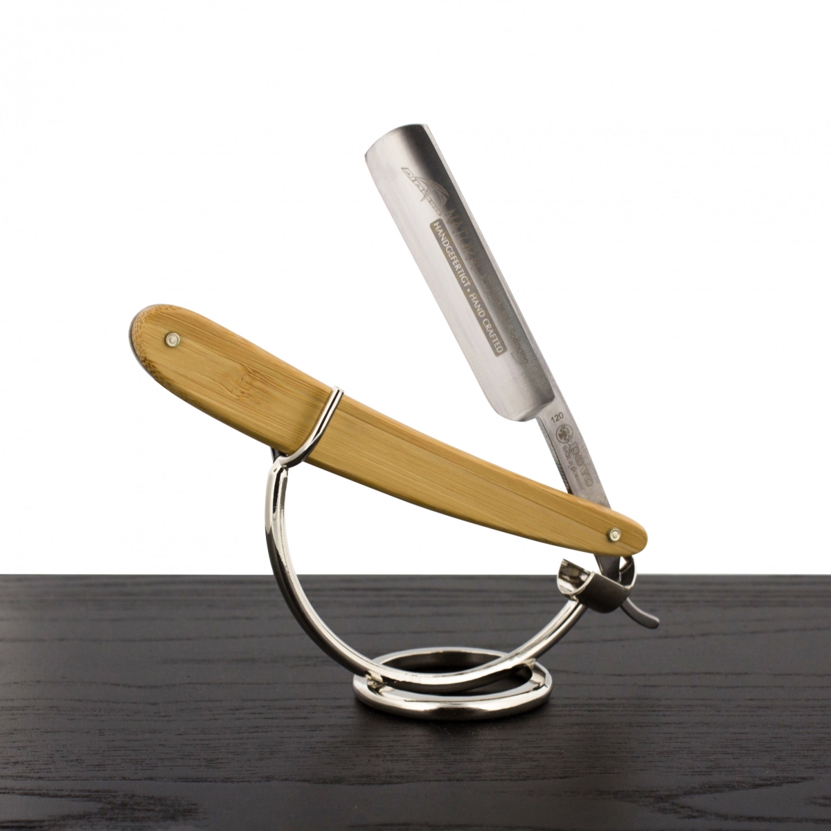 Picture of Dovo SR-DOV-5860-NH 0.62 in. Dovo Natural Bamboo Straight Razor