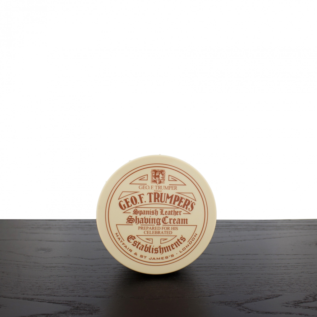 SC-TRU-098224  Shaving Cream Bowl, Spanish Leather