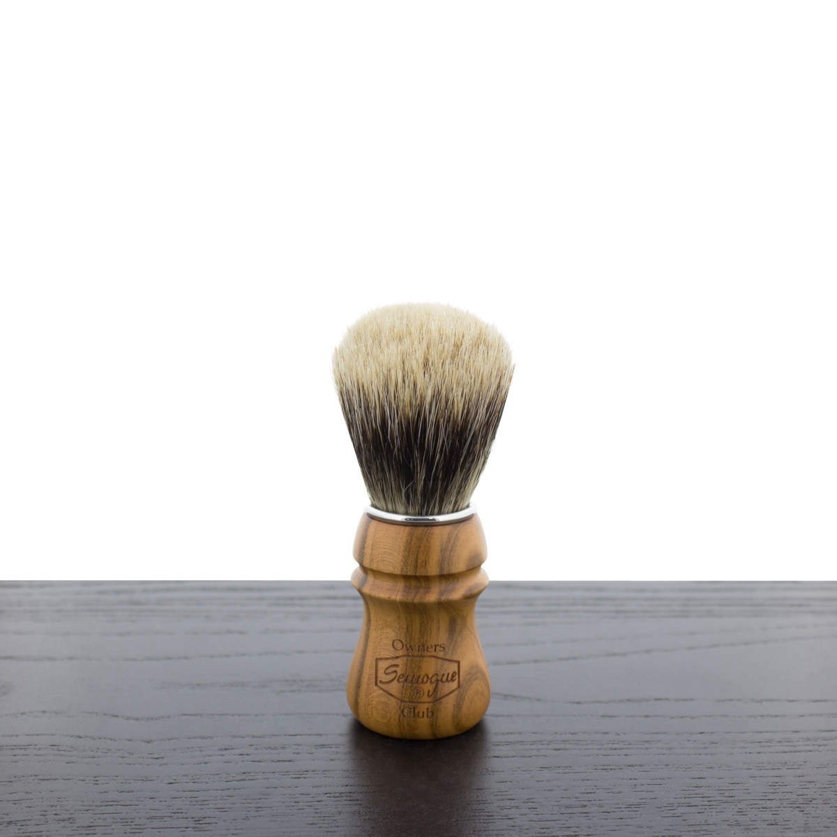 SB-SEM-FBCW  Finest Cherry Wood Handle Shaving Brush