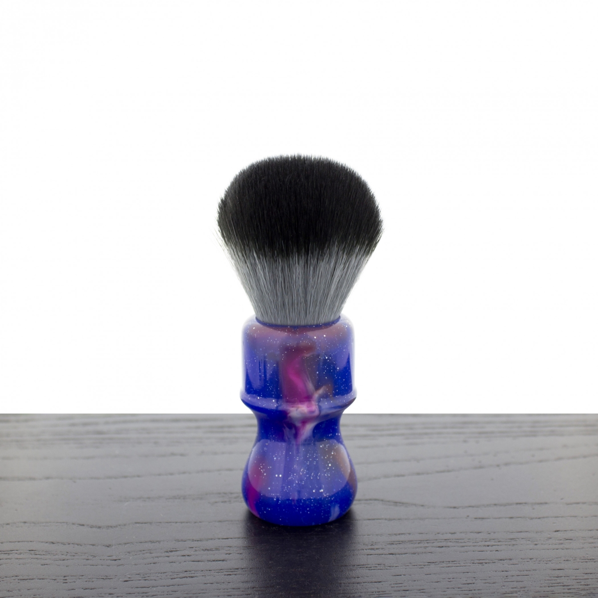 Timber Wolf Synthetic Shaving Brush - Colorful Mysterious Space Handle - 24 mm - Luxurious Lather
