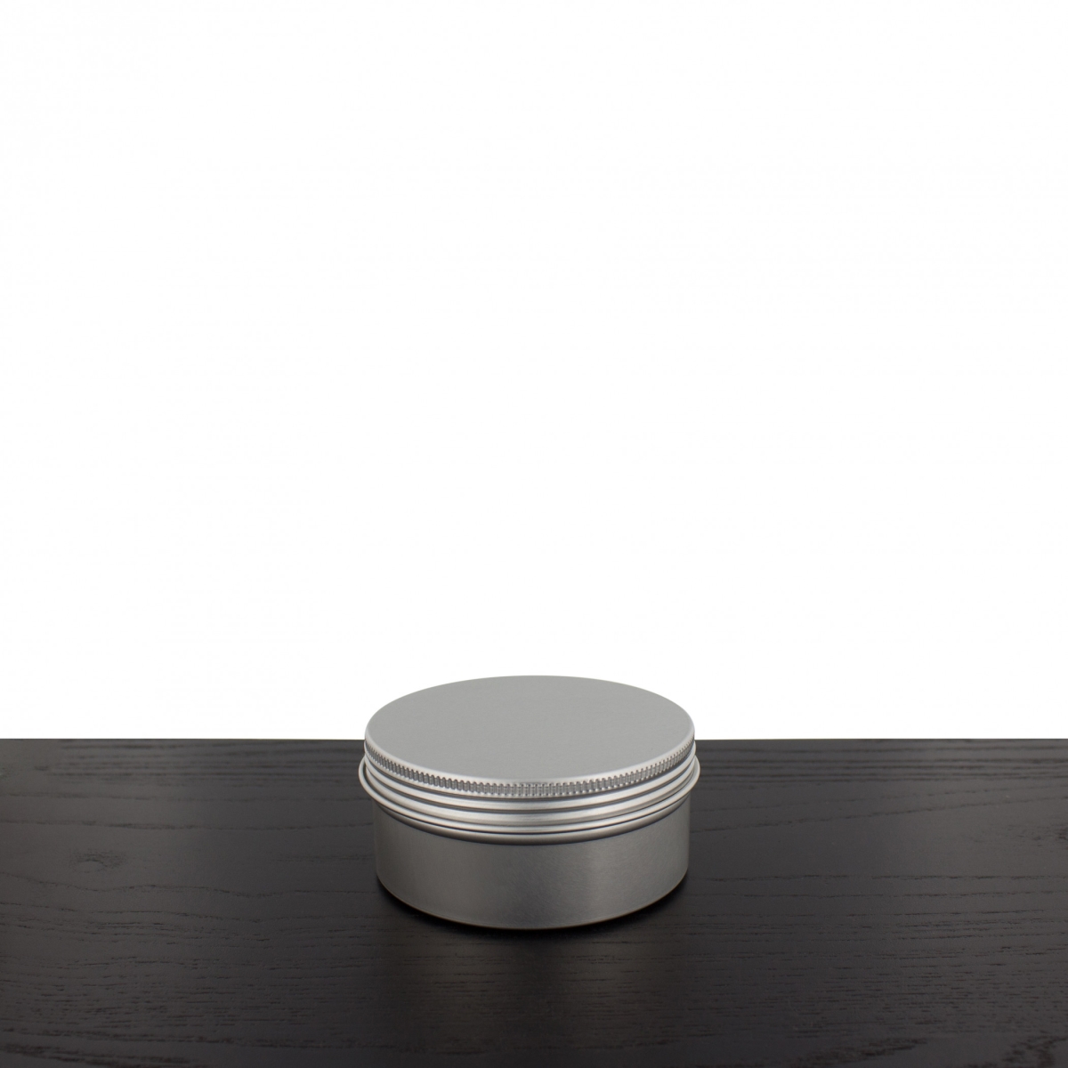 Aluminum Screw Top Tin - Silver - 3.25 in. - Durable & Moisture-Proof