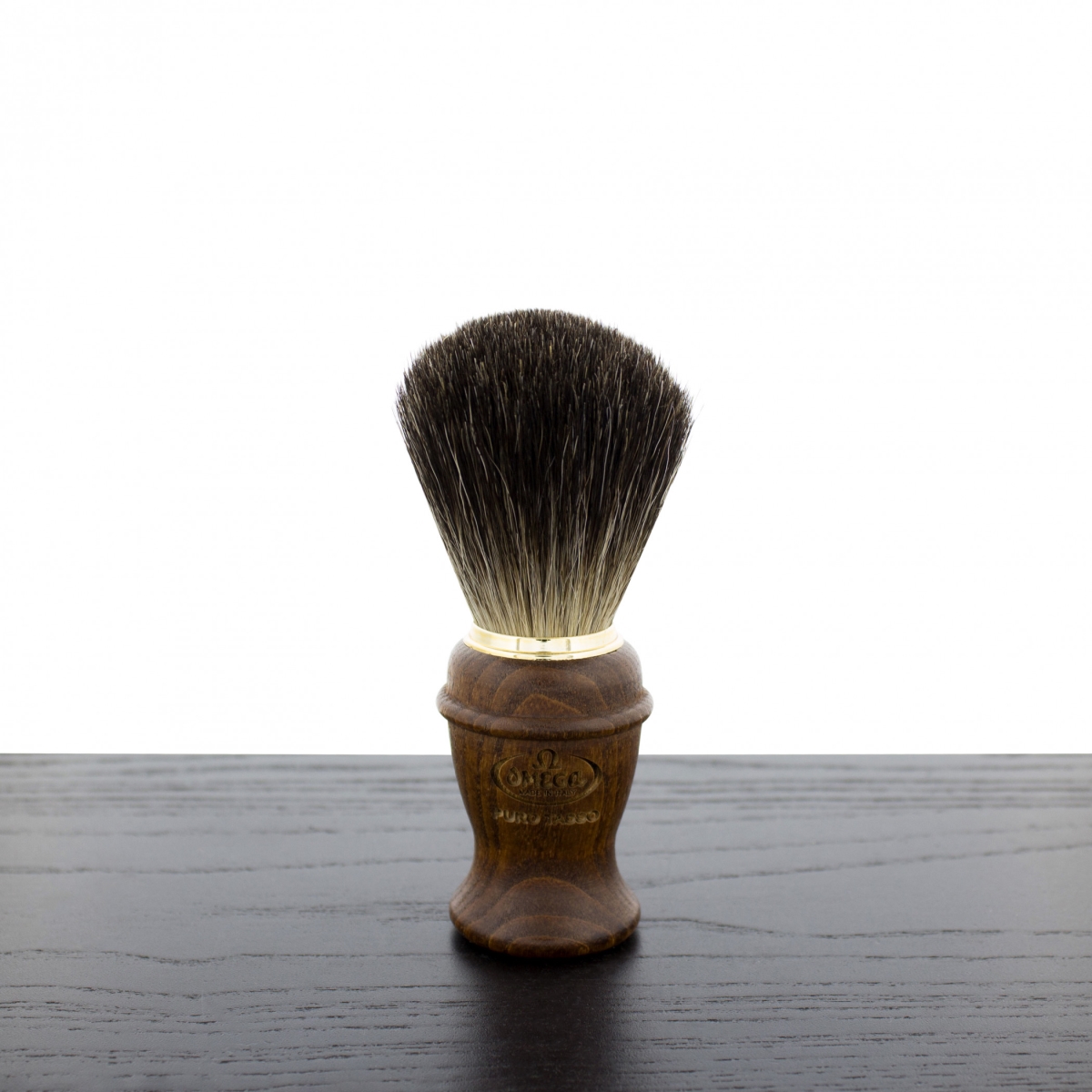 SB-OME-6191  6191 Pure Shaving Brush with Ash Handle