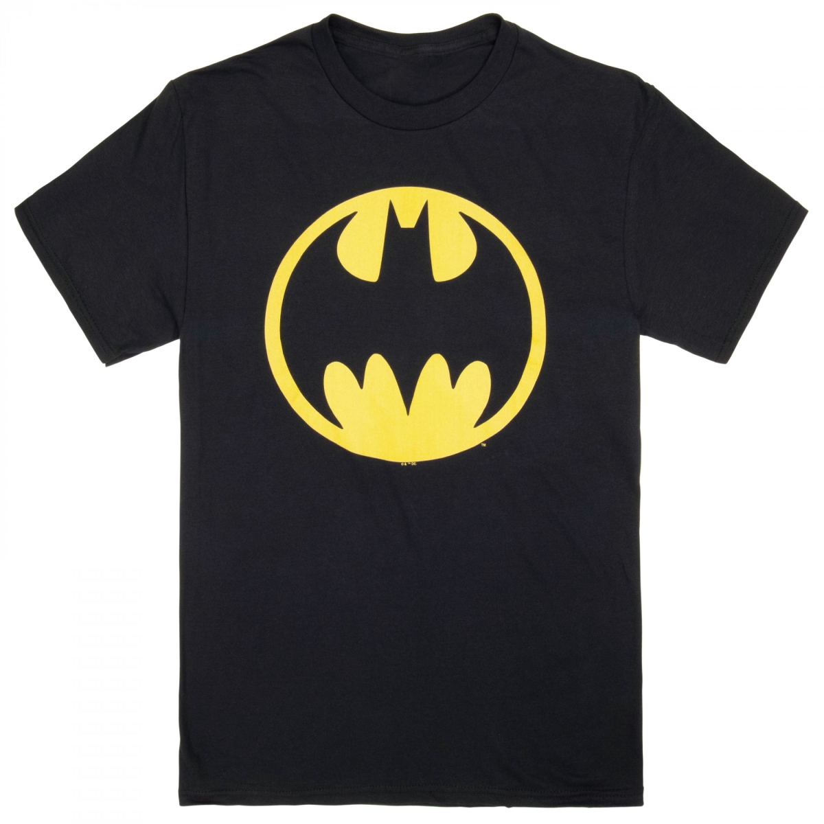 887732-medium  Bat Signal Logo T-Shirt, Black - Medium