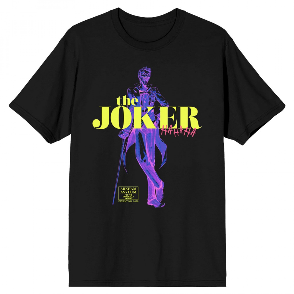888720-medium The  Arkham Asylum Stamp T-Shirt, Black - Medium