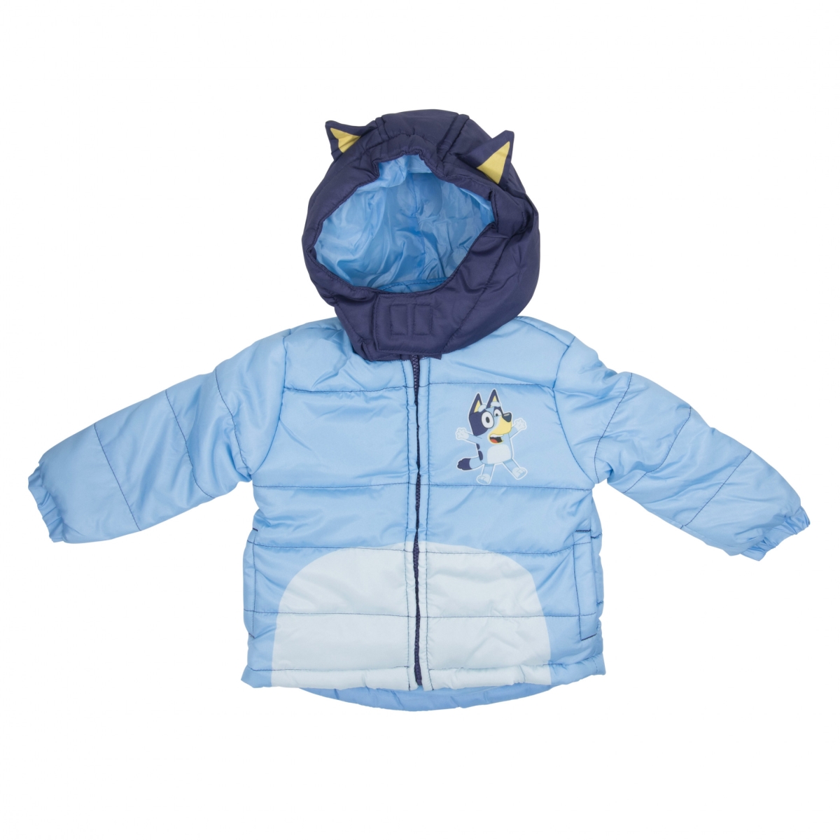 Puffy Toddlers Jacket with 3D Ears - Toddler 2T