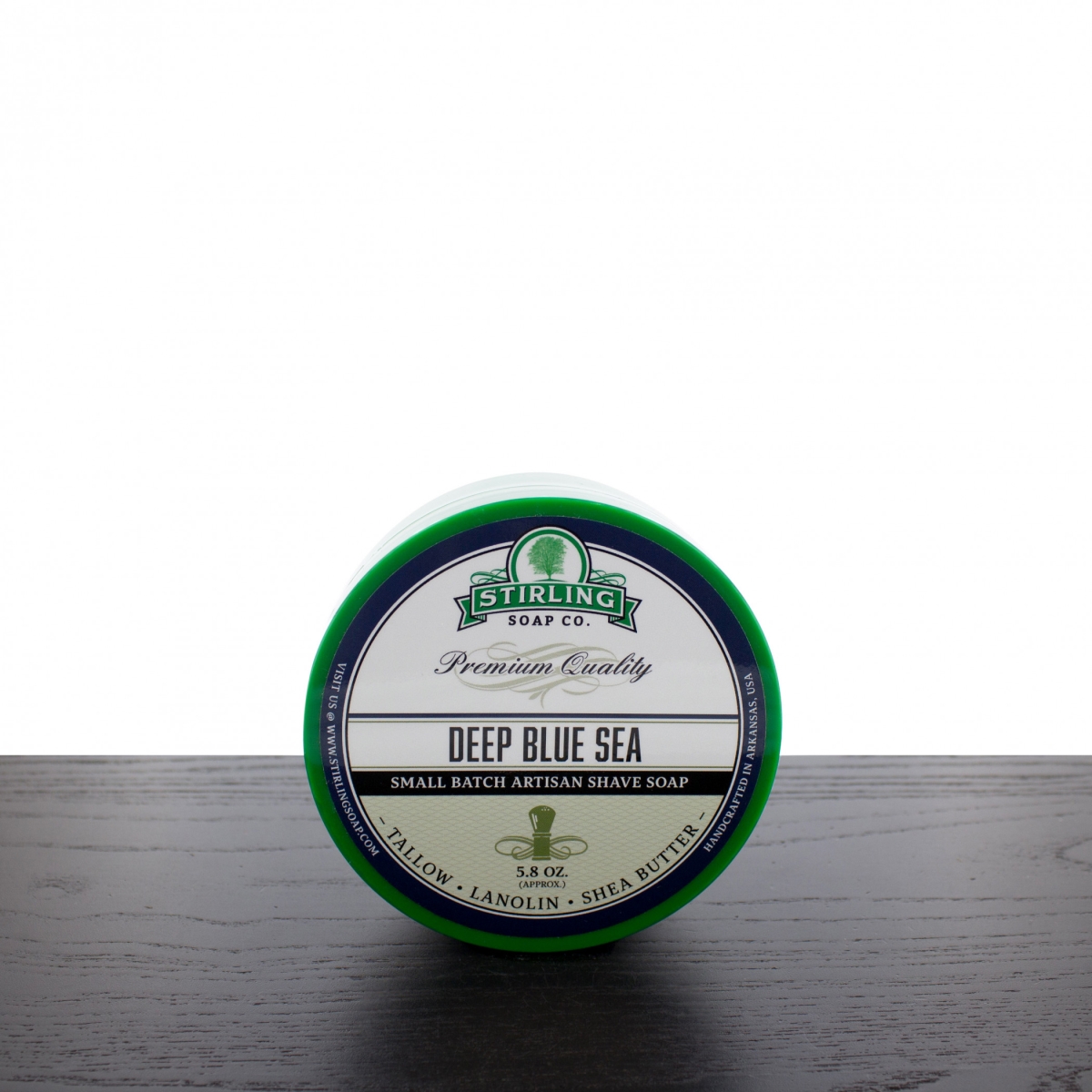 SS-STI-3118  Shaving Soap, Deep Blue Sea