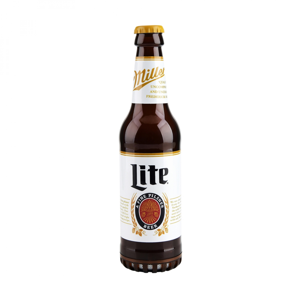 Picture of Miller Lite 888843 Miller Lite Bottle with Built in Bluetooth Speaker