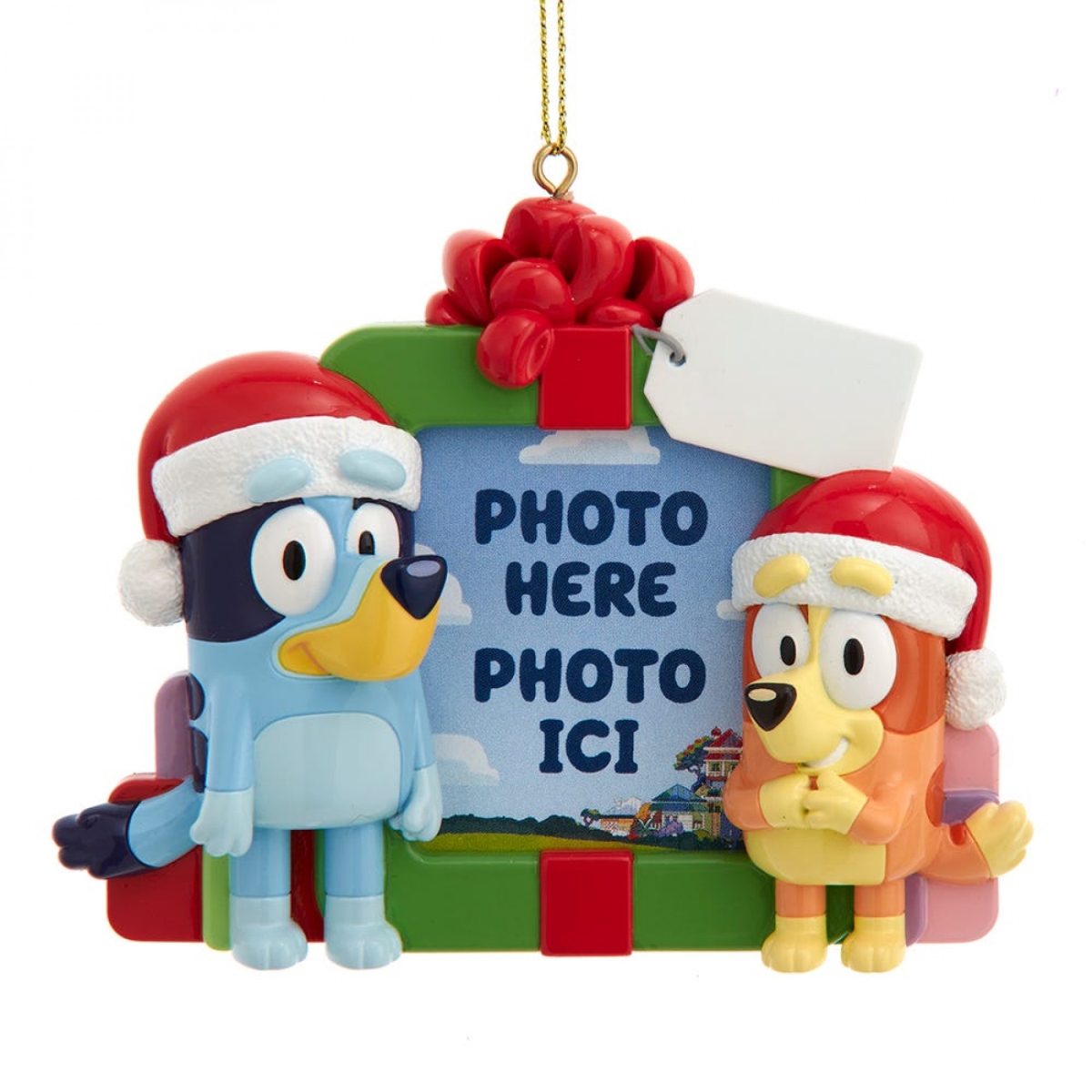 875777  & Bingo Picture Frame Christmas Gift Ornament