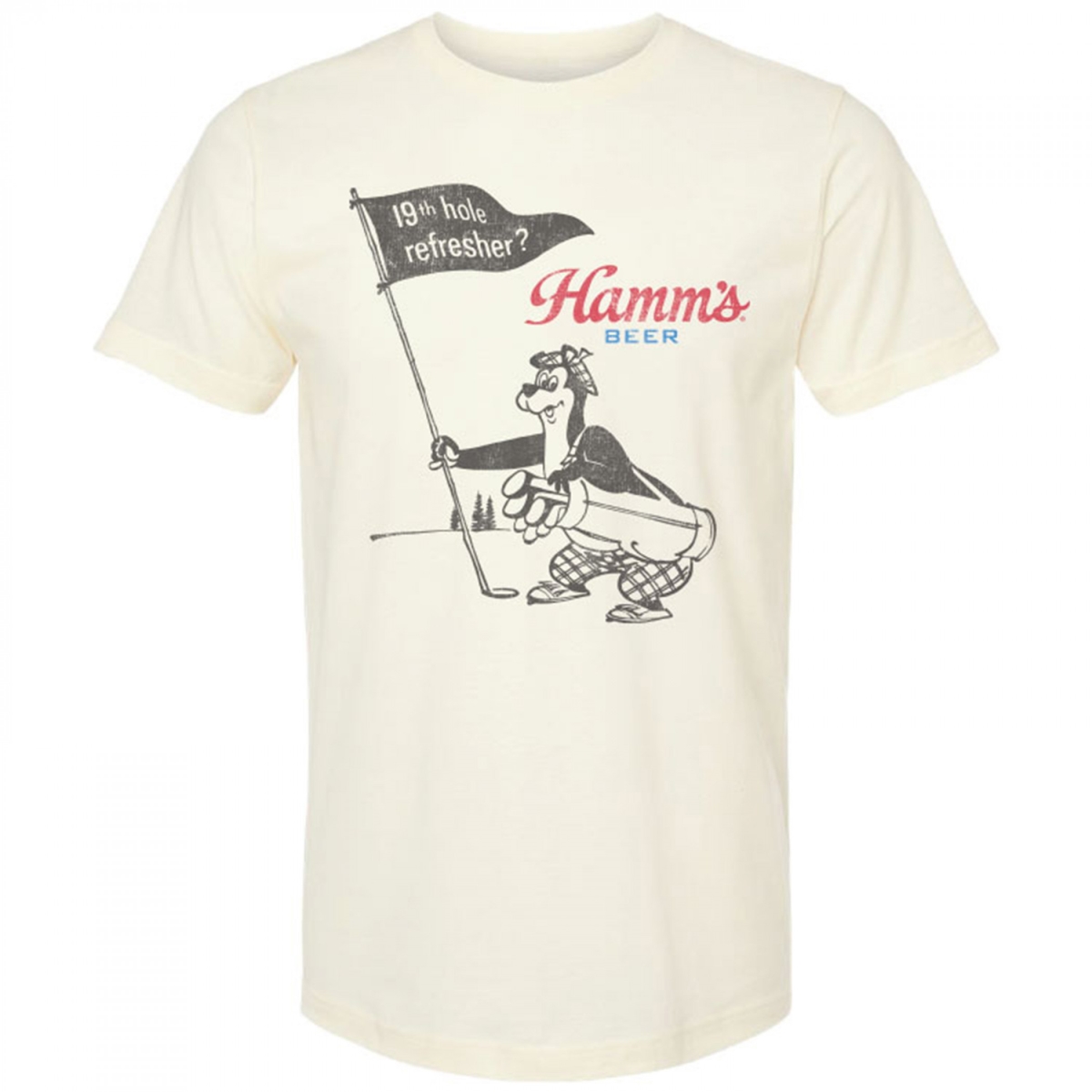 886789-medium  Beer 19th Hole Golf T-Shirt, Beige - Medium