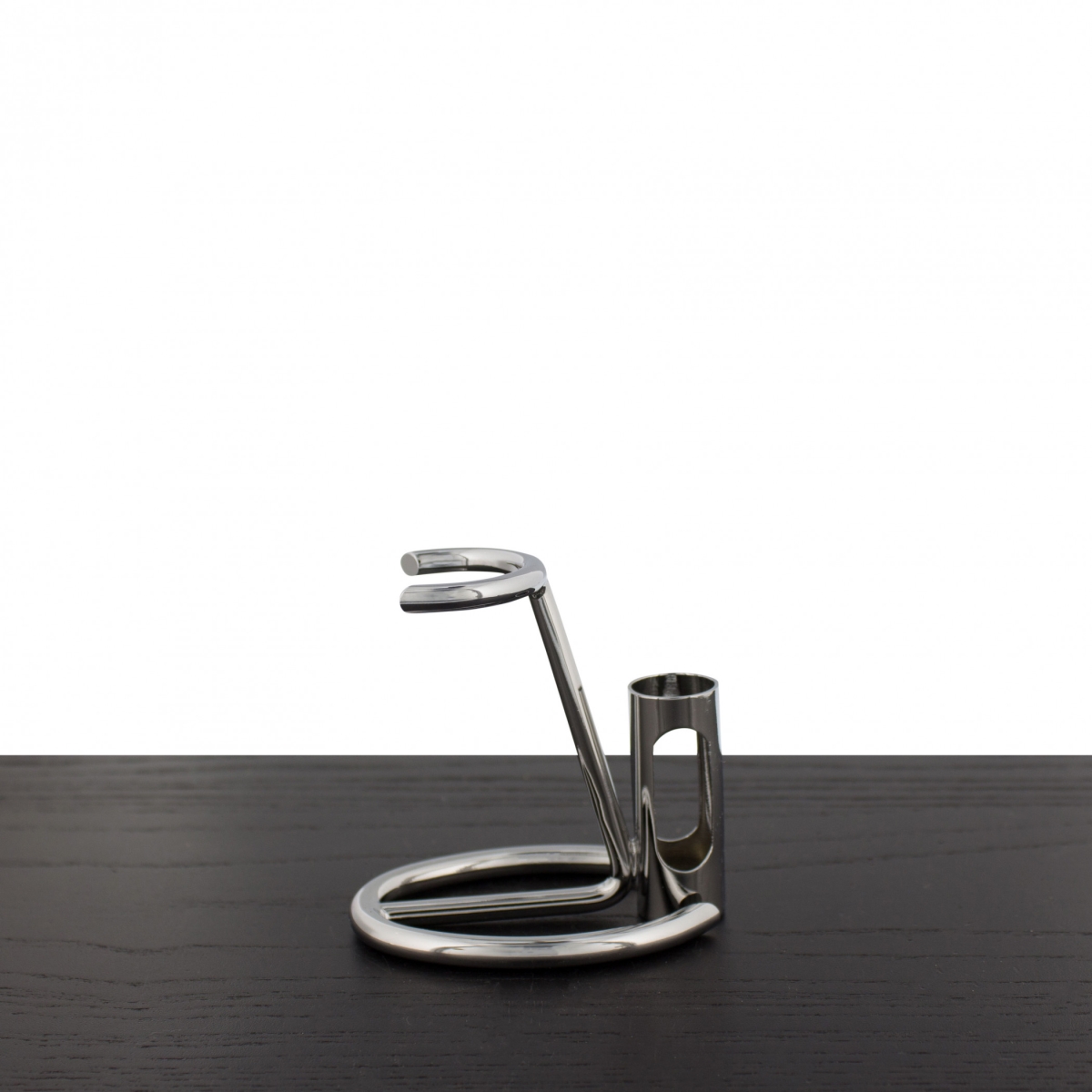 OP-OME-226 27 mm  Chrome Shaving Brush & Razor Stand