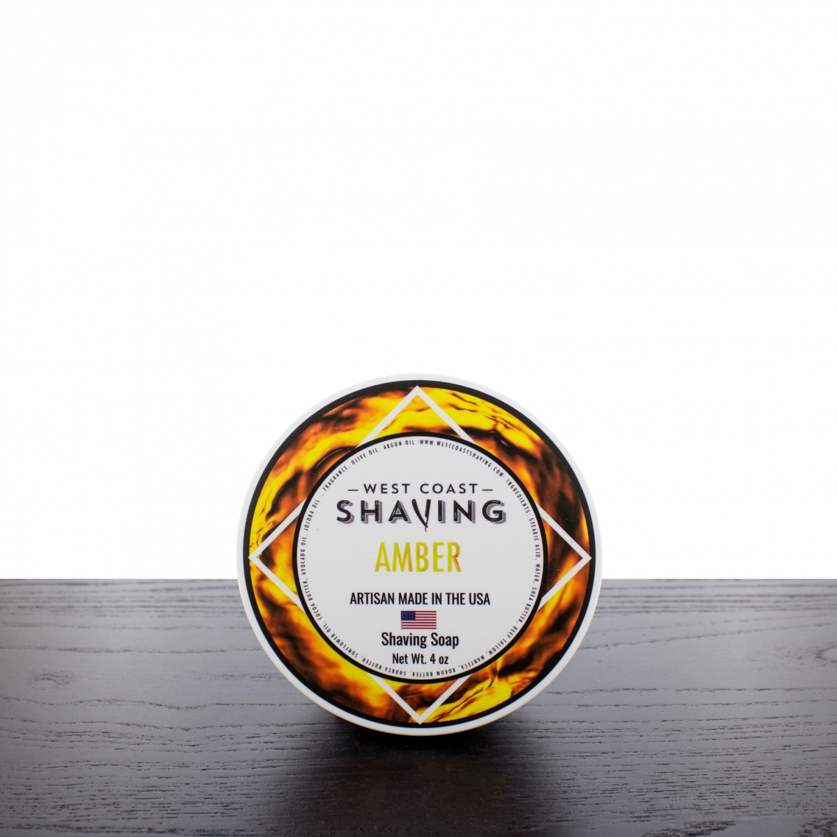 SS-WCS-041 WCS Shaving Soap, Amber