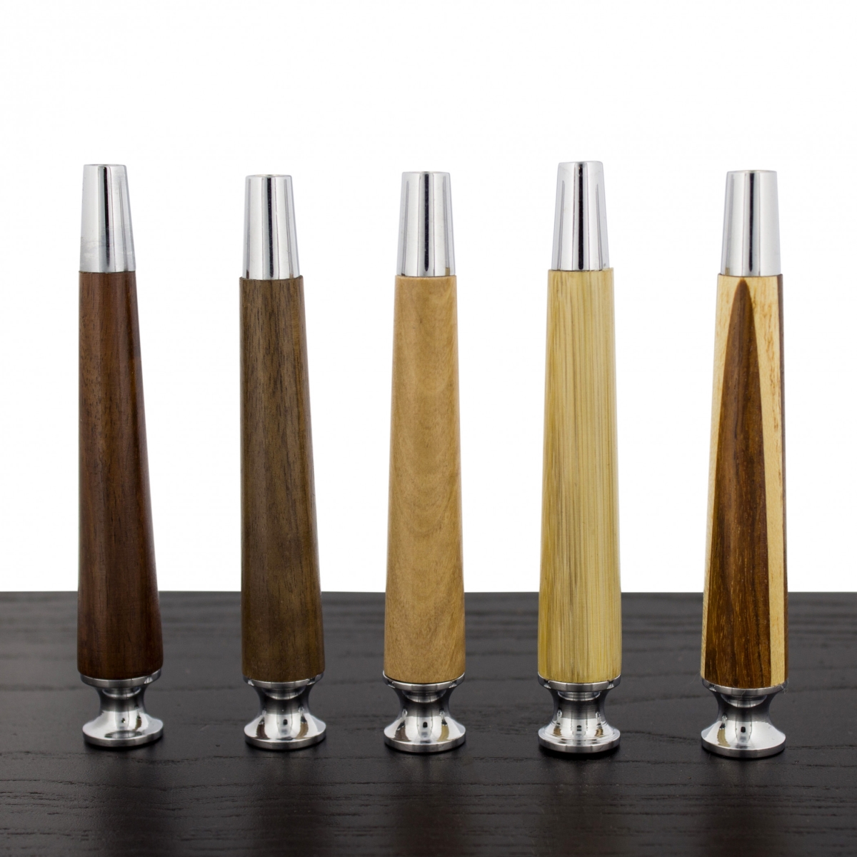 Natural Collection Wood Razor Handle - Koa - 37g - Elegant Design