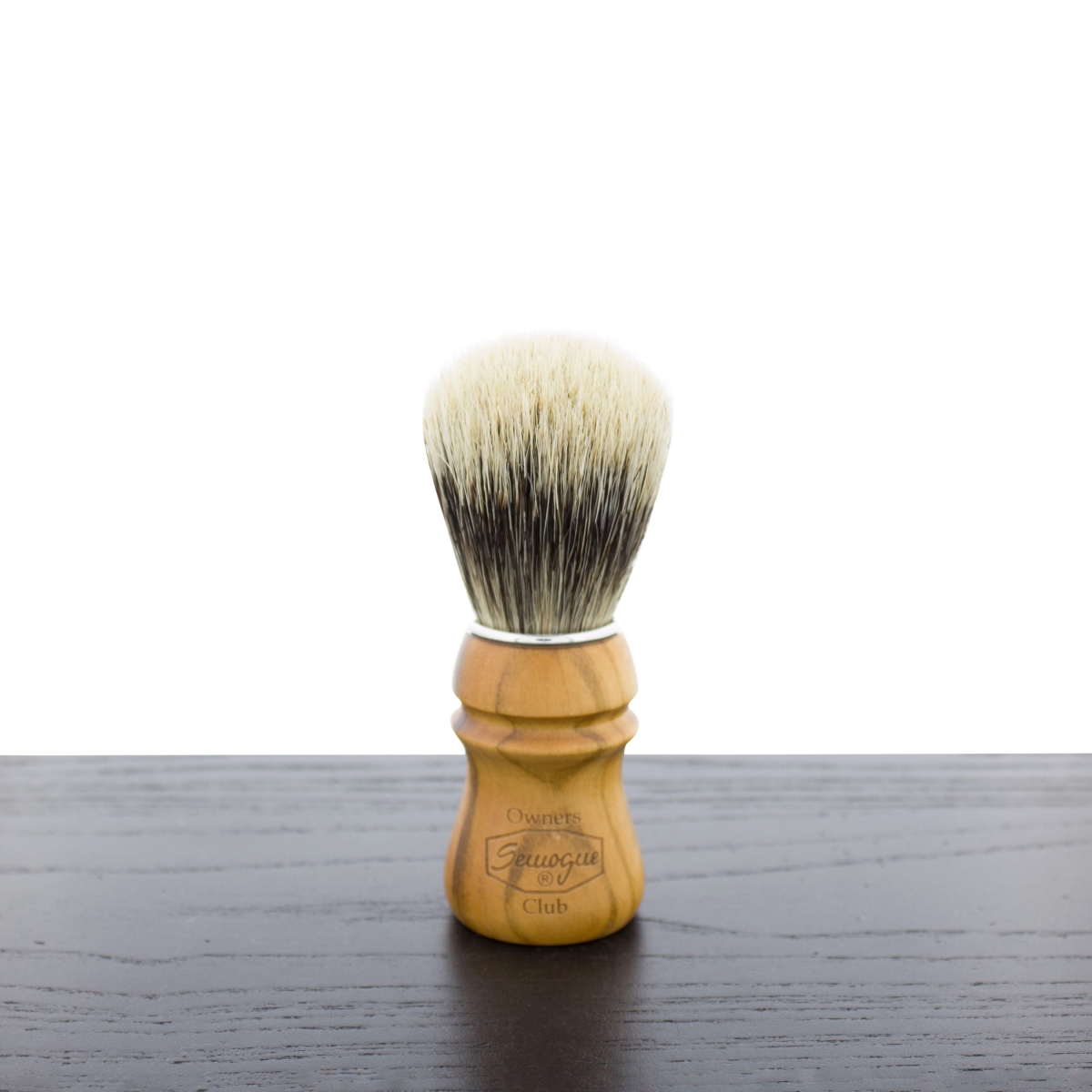 SB-SEM-MBBCW  Mistura & Boar Cherry Wood Handle Shaving Brush