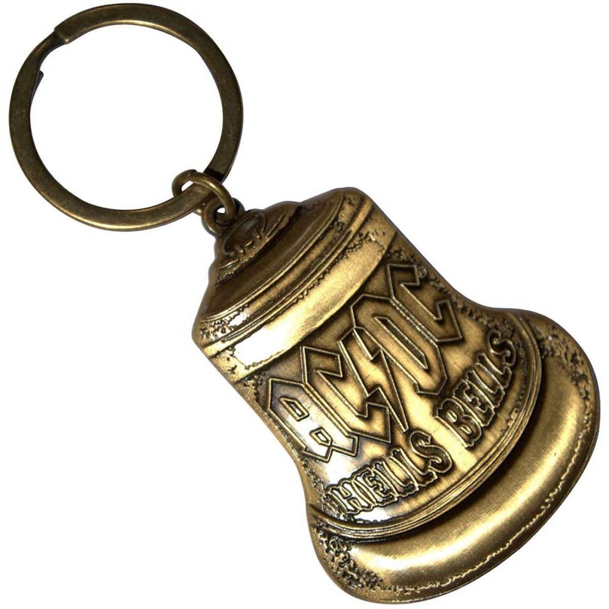 888286  Hells Bells Keychain - Gold