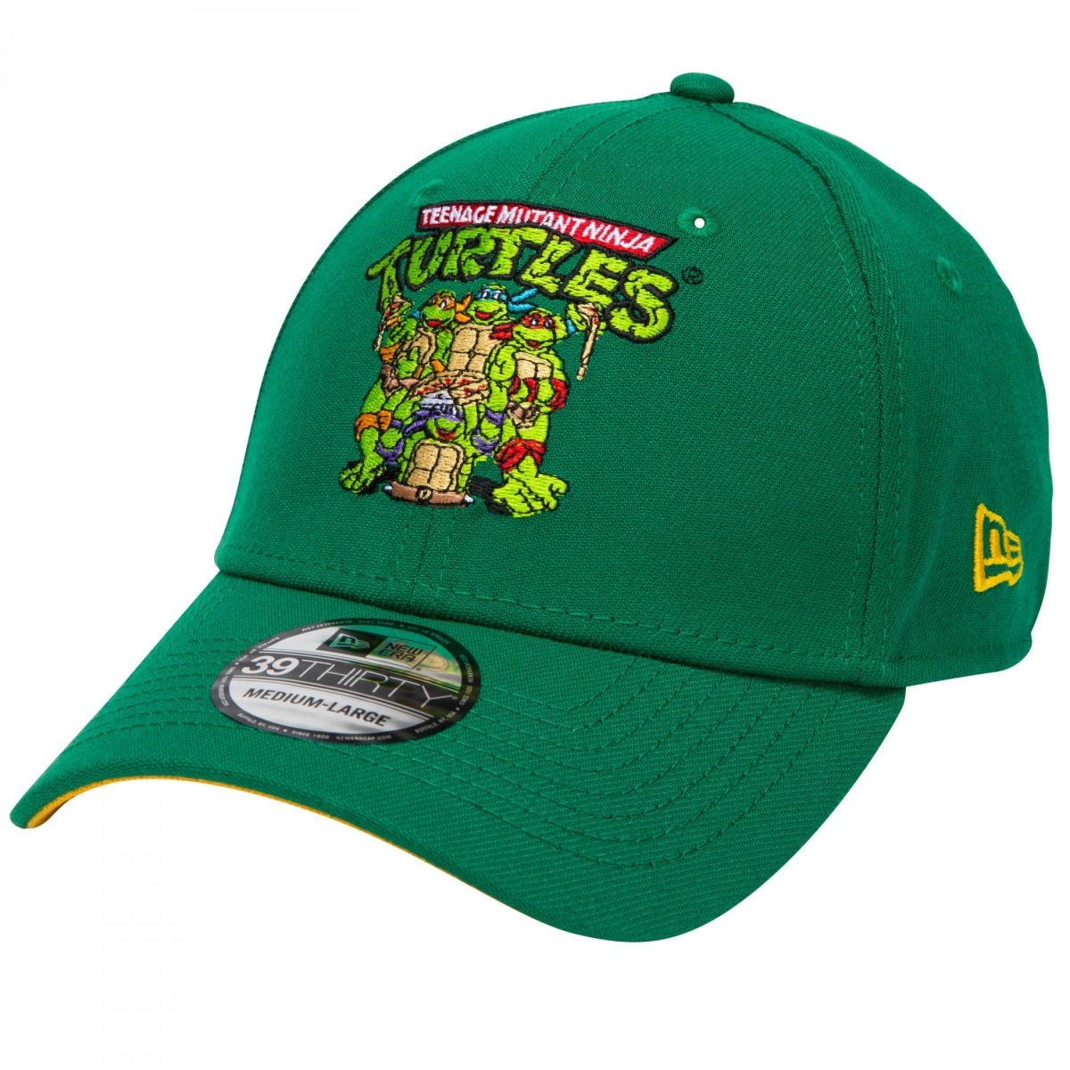 880642-large-xla  90s Logo 39Thirty Fitted Hat - Green - Large & Extra Large