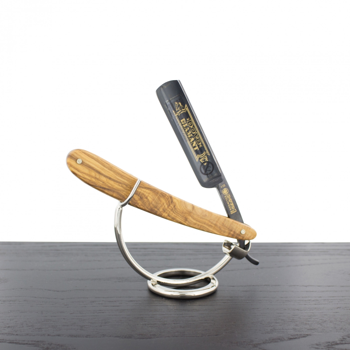 Picture of Dovo SR-DOV-5861-NH 0.62 in. Dovo Diamant with Black Blade Straight Razor - Not Honed