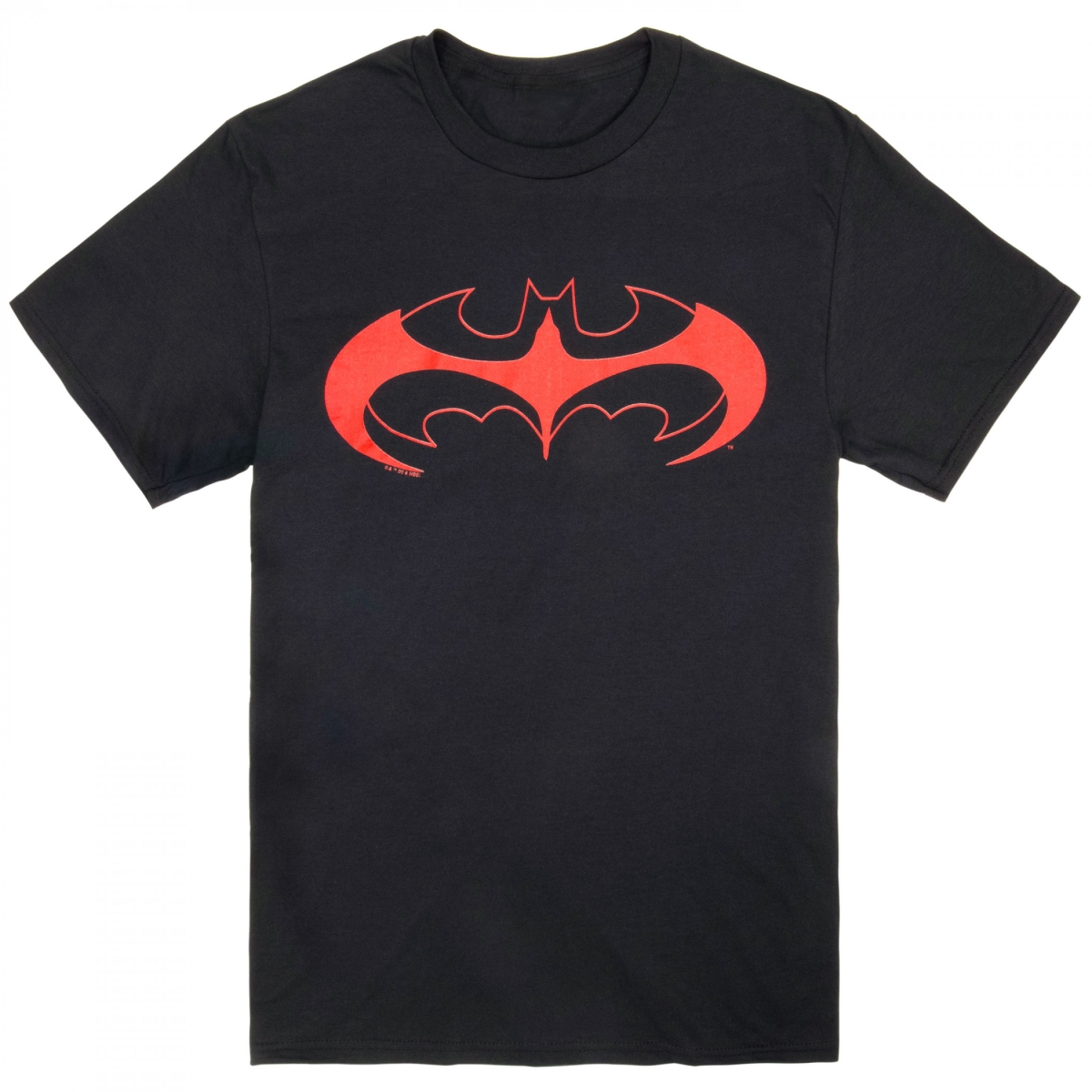 887754-2xlarge  & Robin Logo T-Shirt, Black - 2XL