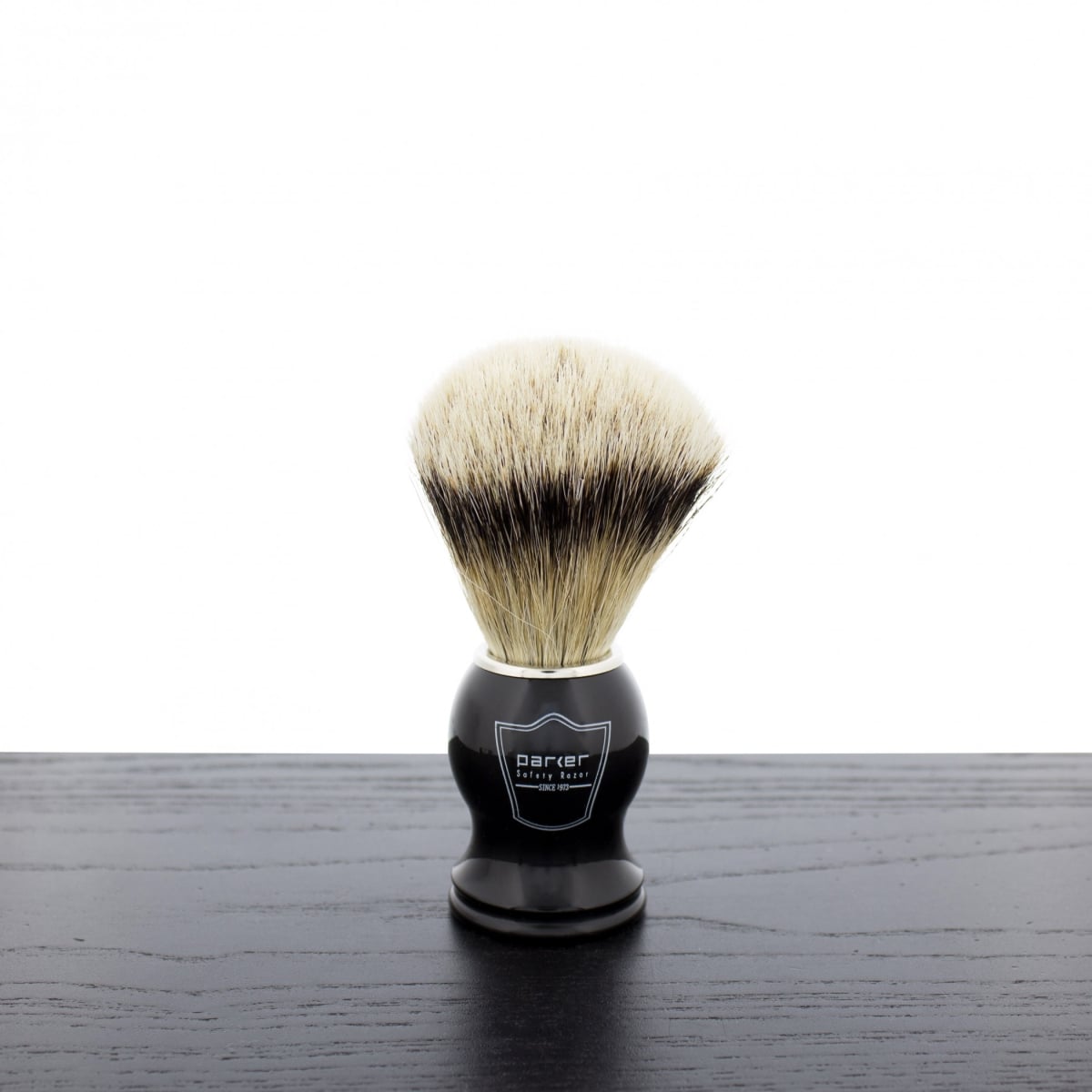 SB-PAR-BHST  BHST Silvertip Shaving Brush, Black Handle