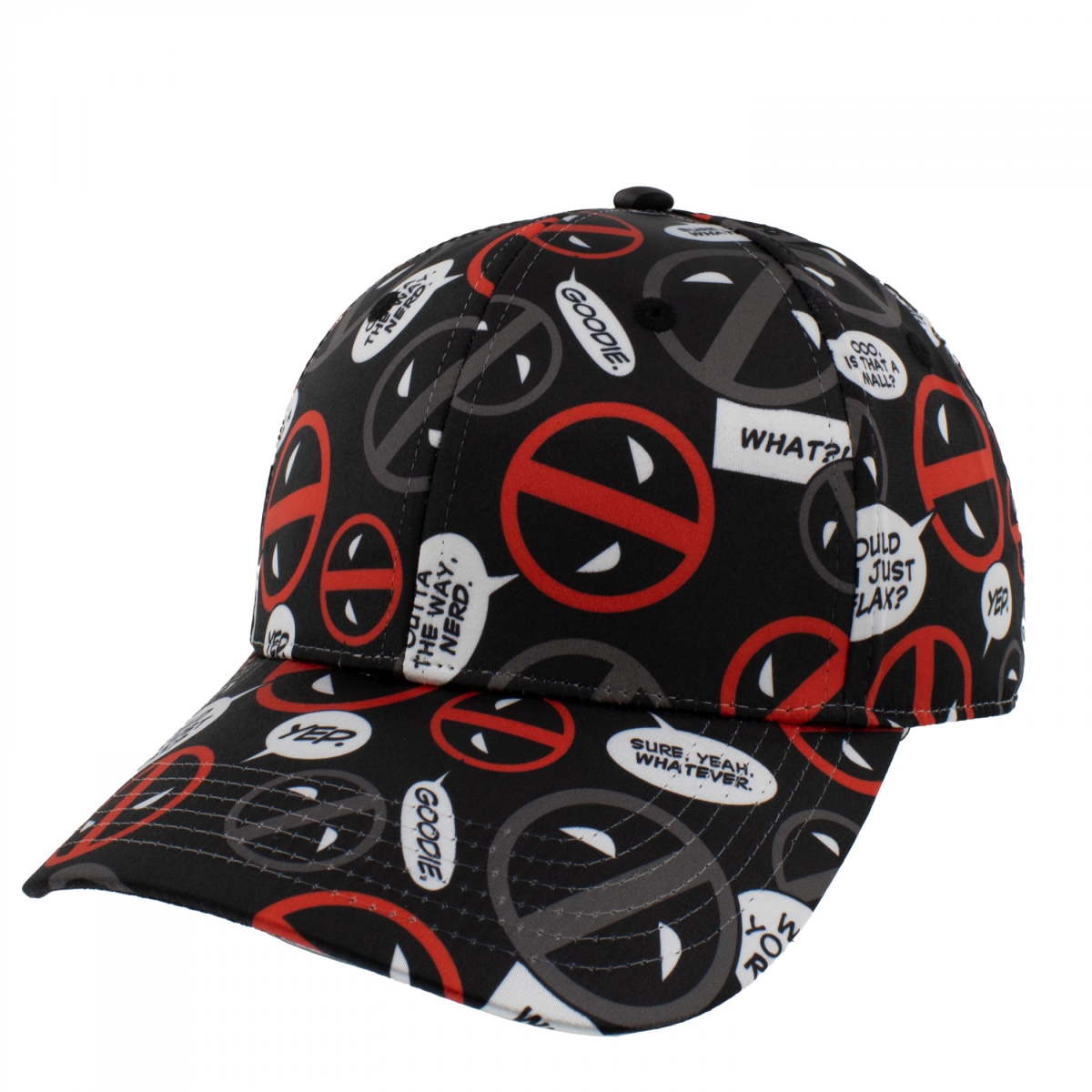 881223  Logos & Quotes Collage Snapback Hat