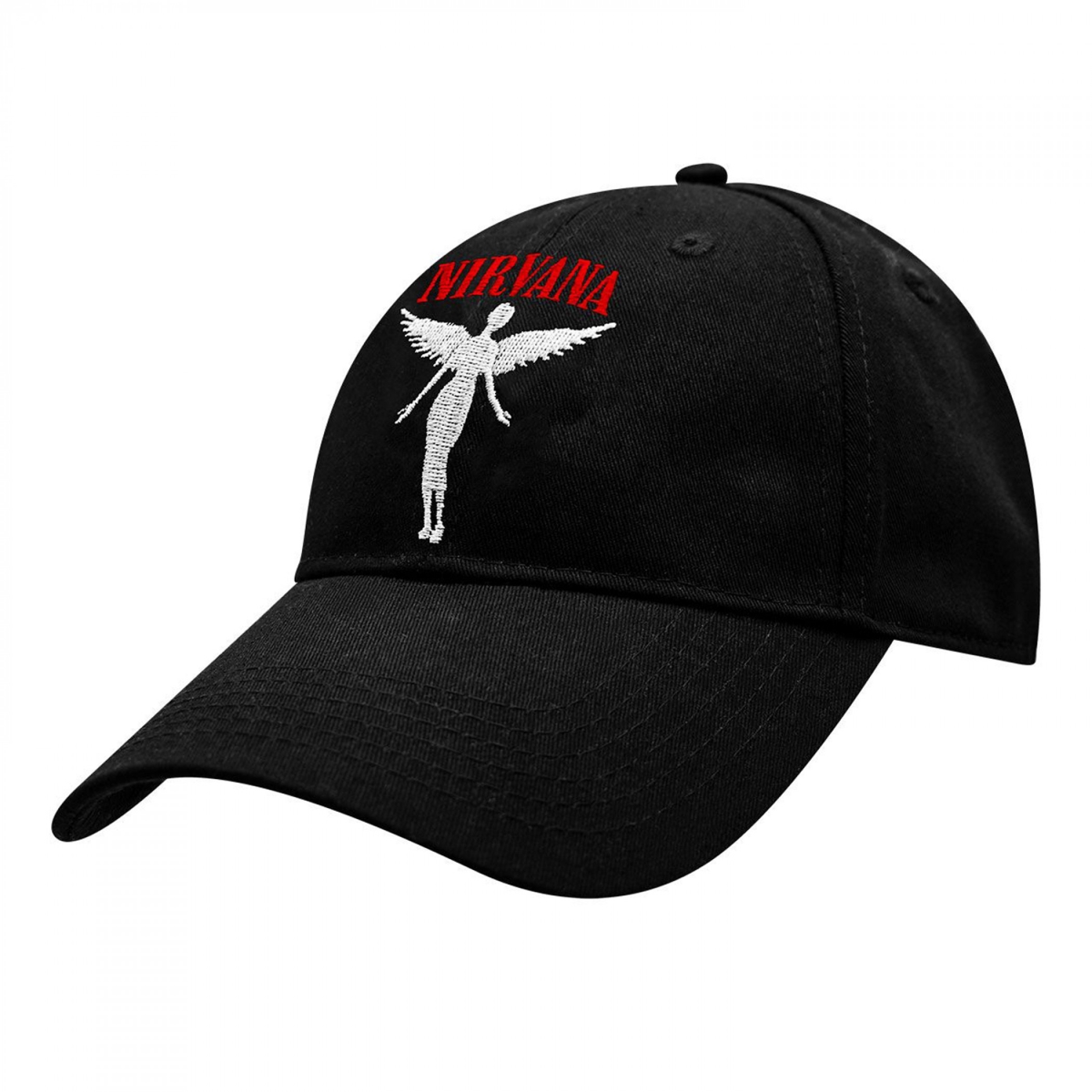 887558  Angelic Logo Snapback Hat - Black