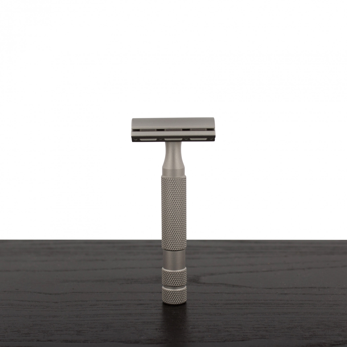 6S Adjustable Stainless Steel Safety Razor - Silver - Customizable Shave