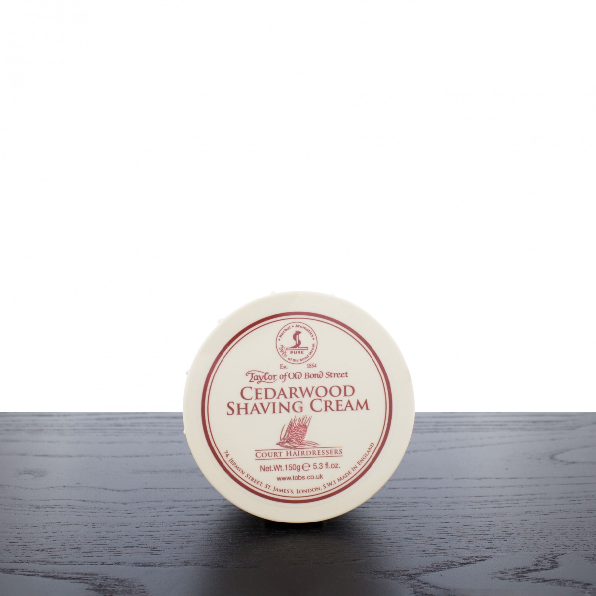 SC-TAY-01012  Shaving Cream Bowl, Cedarwood