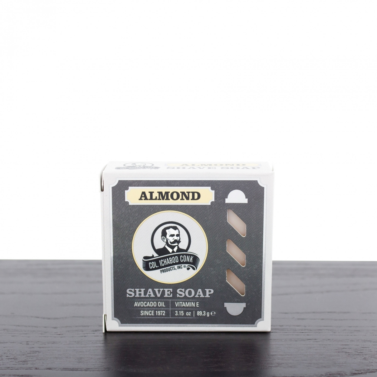 SS-CON-ALM 2 oz Col Conk Shaving Soap, Almond