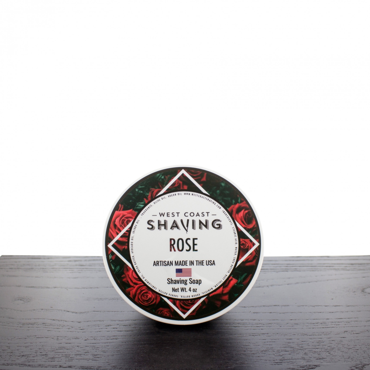 SS-WCS-047 WCS Shaving Soap, Rose