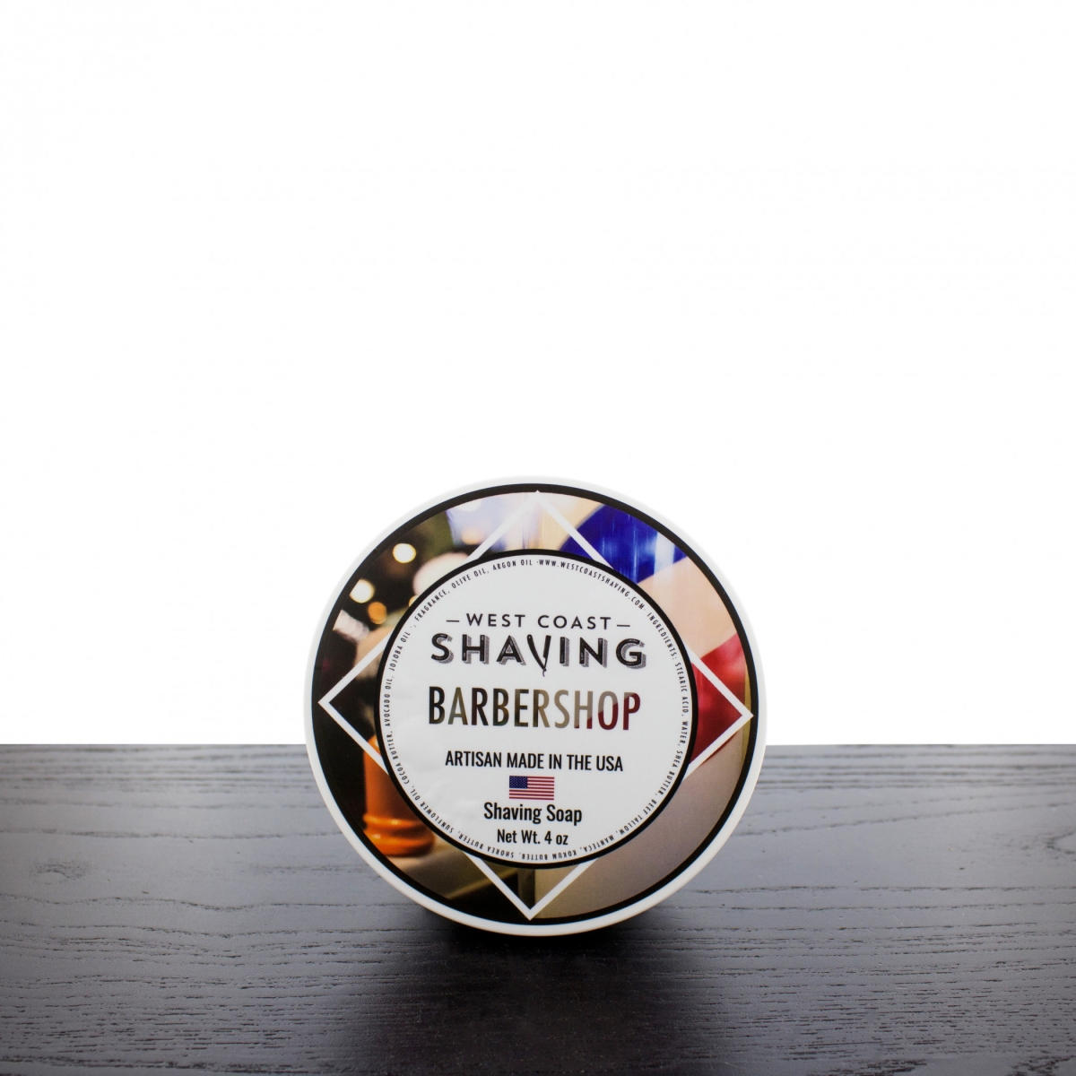 SS-WCS-042 WCS Shaving Soap, Barbershop