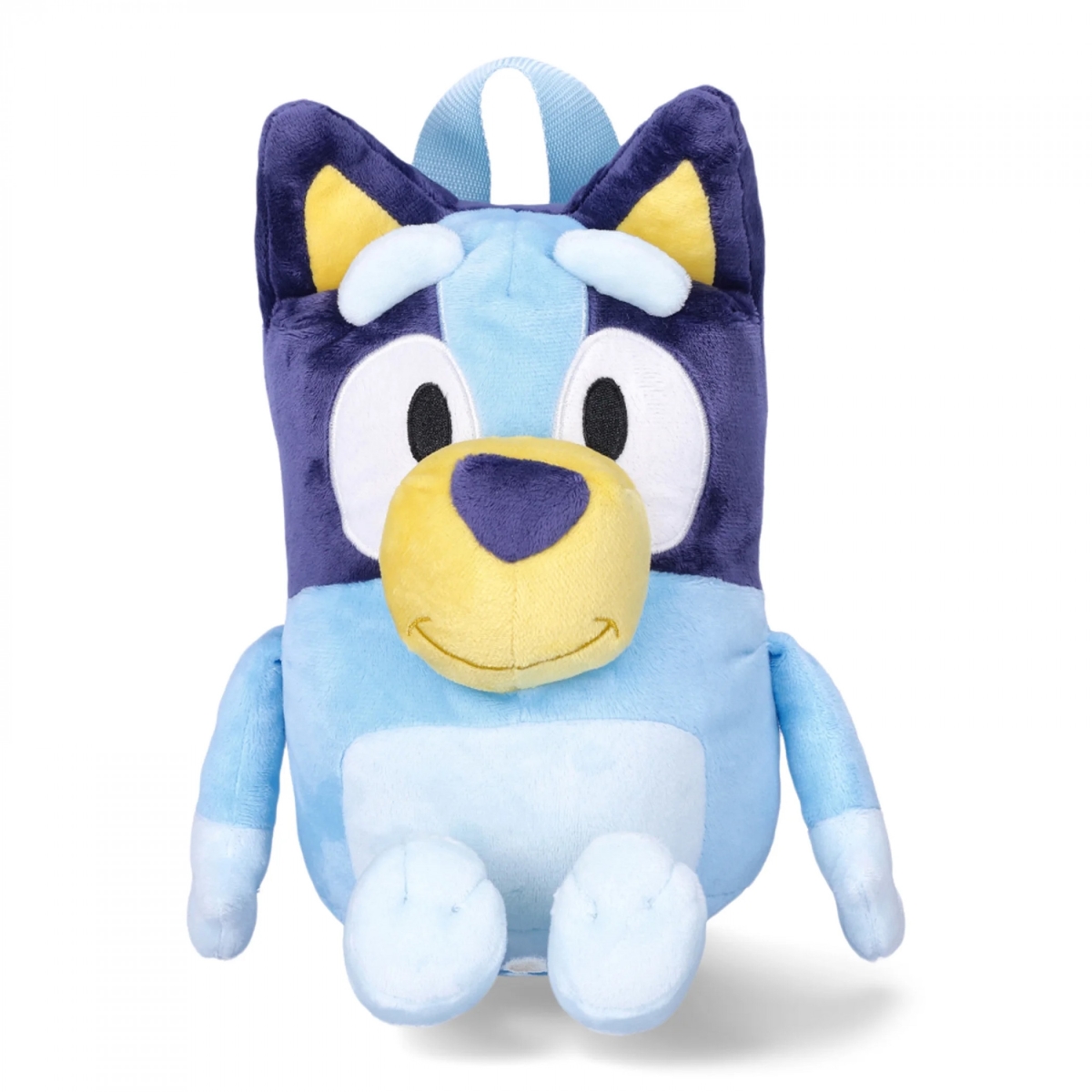 Kids Plush Backpack - Light Blue - 18 in. - Soft and Cuddly Design