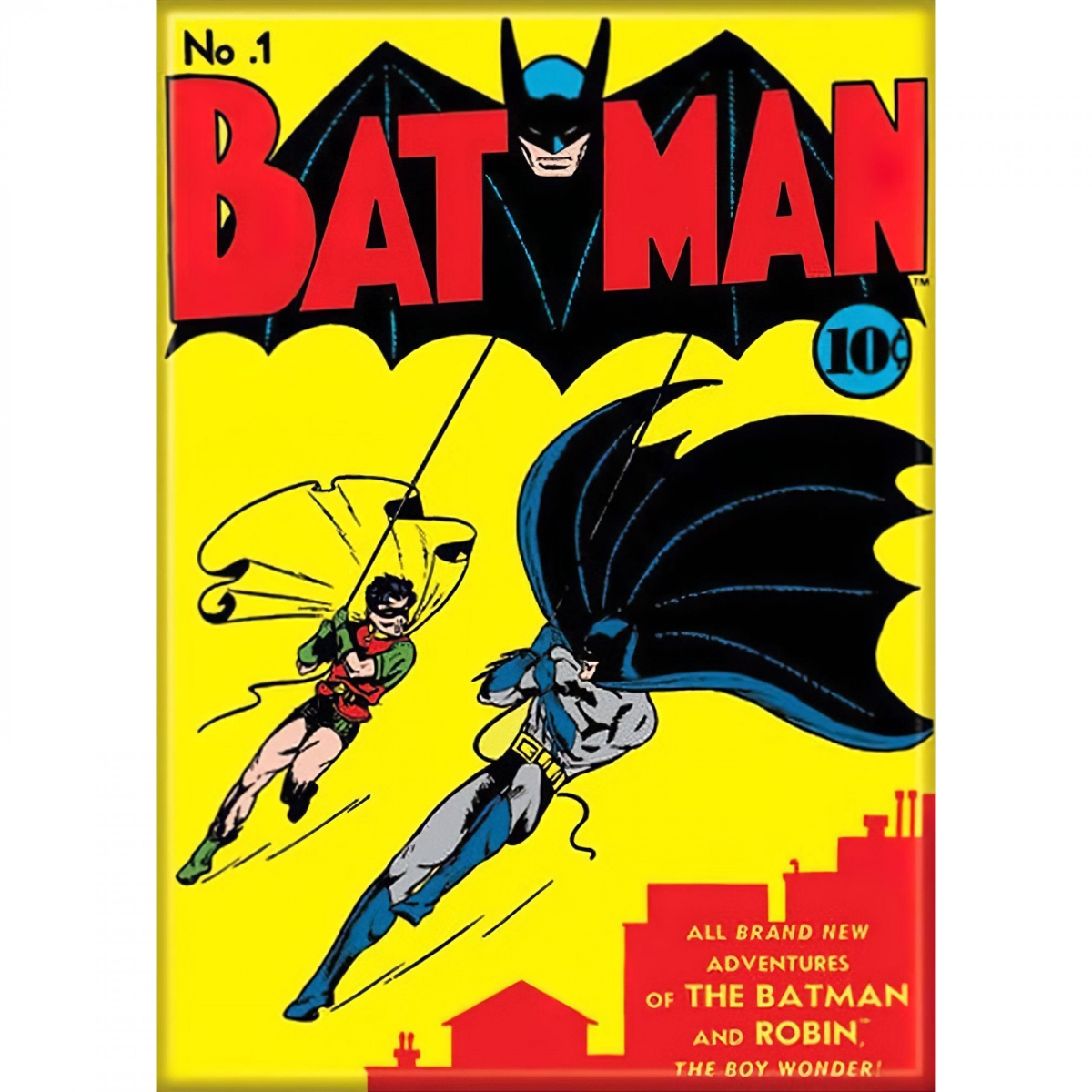 Picture of Batman 891049 Comic Book Cover - No.1 Magnet