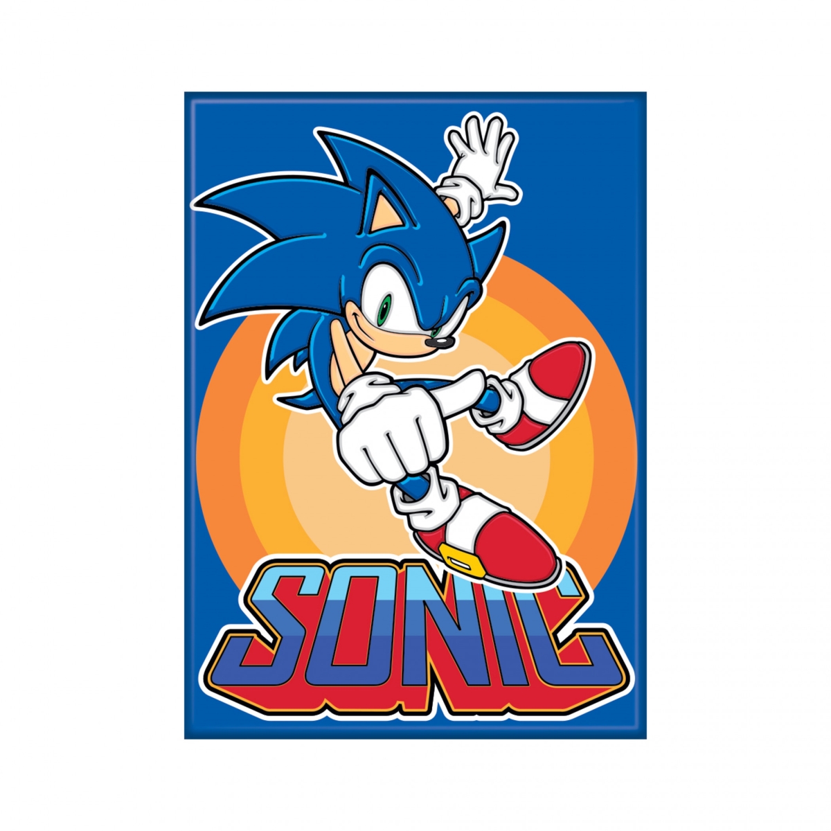 Picture of Sonic 891062 The Hedgehog True Blue Magnet